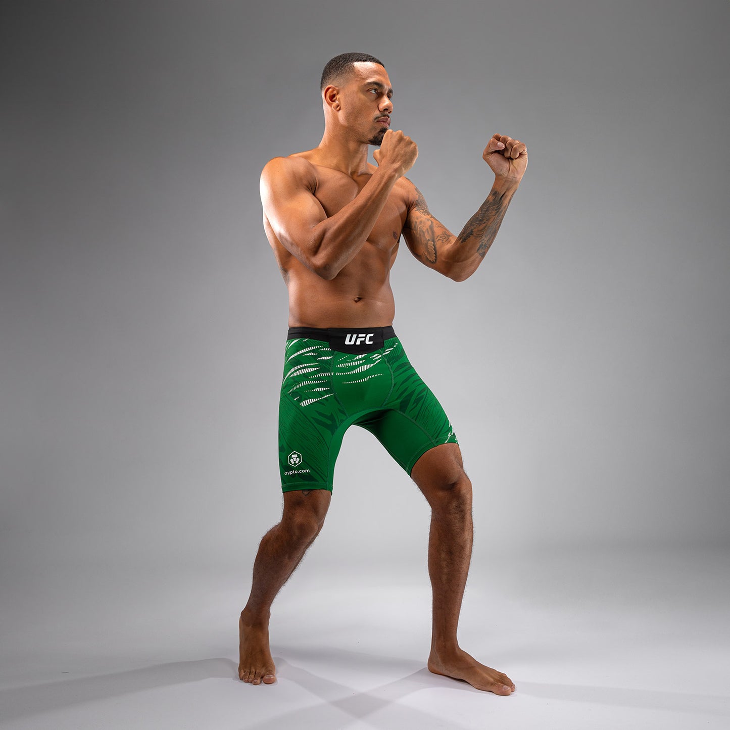 UFC Fusion by Venum Authentic Fight Night Vale Tudo Shorts voor Heren - Groen