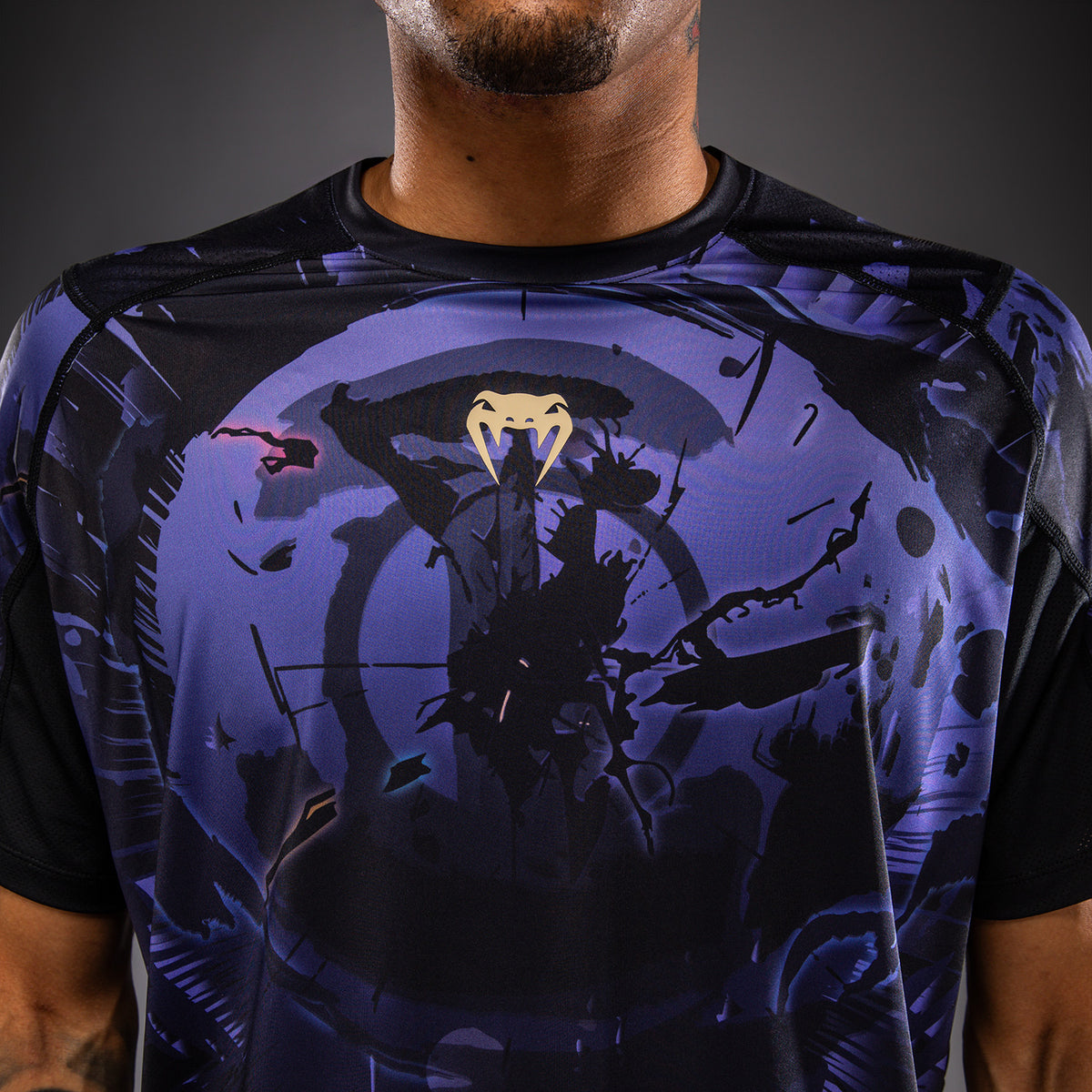 Jujutsu Kaisen x Venum Gojo Dry Tech T-shirt – Paars