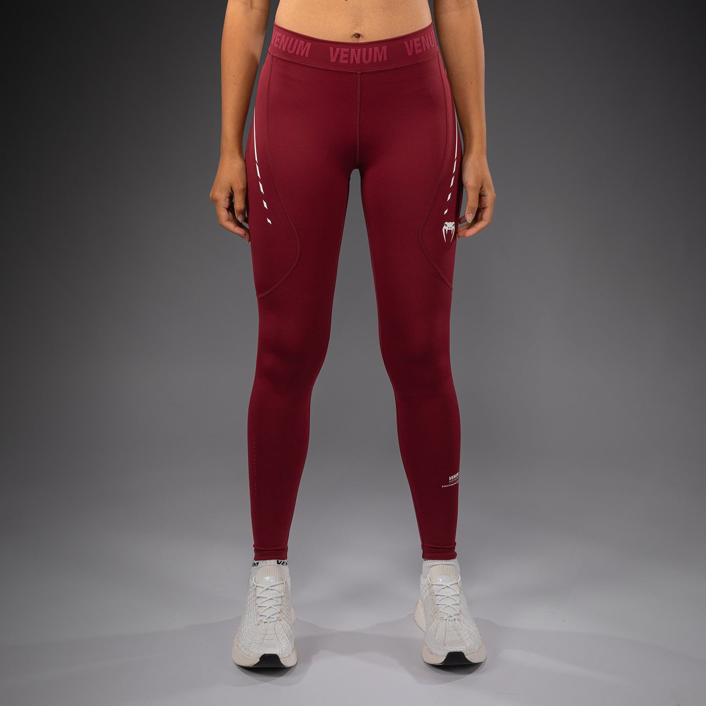 Venum Adrenaline Dames Leggings – Bourgondië/Roze