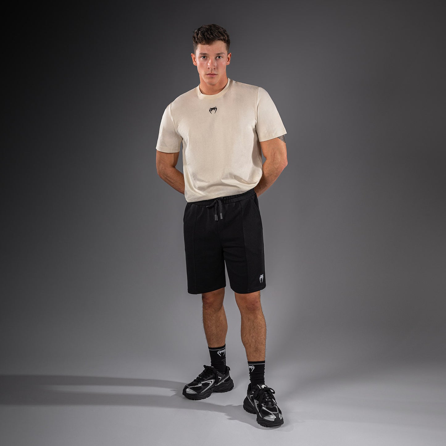Venum Classic Fleece Katoenen short – Zwart
