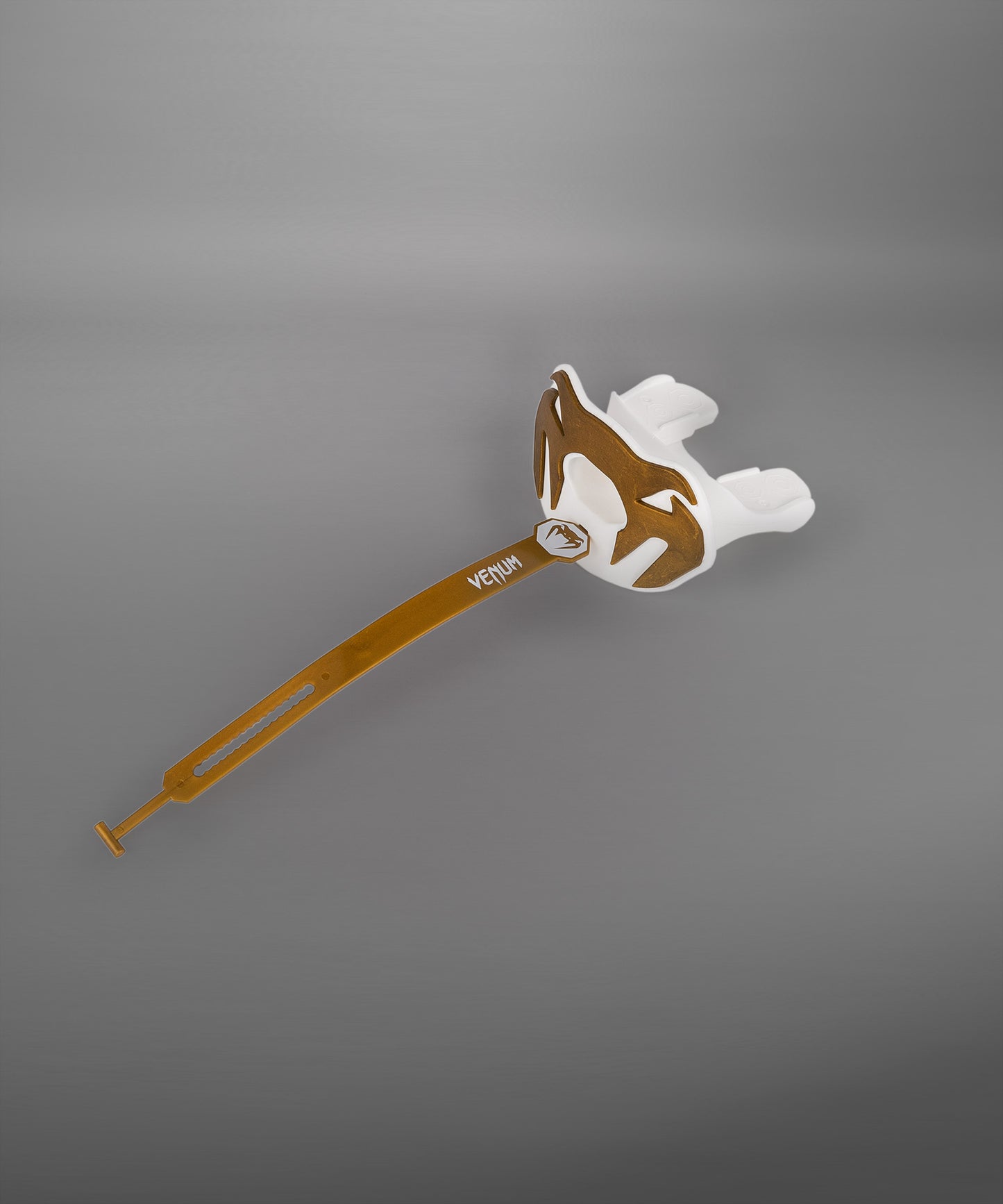Venum Elite Lipguard Logo Edition - Wit/Goud