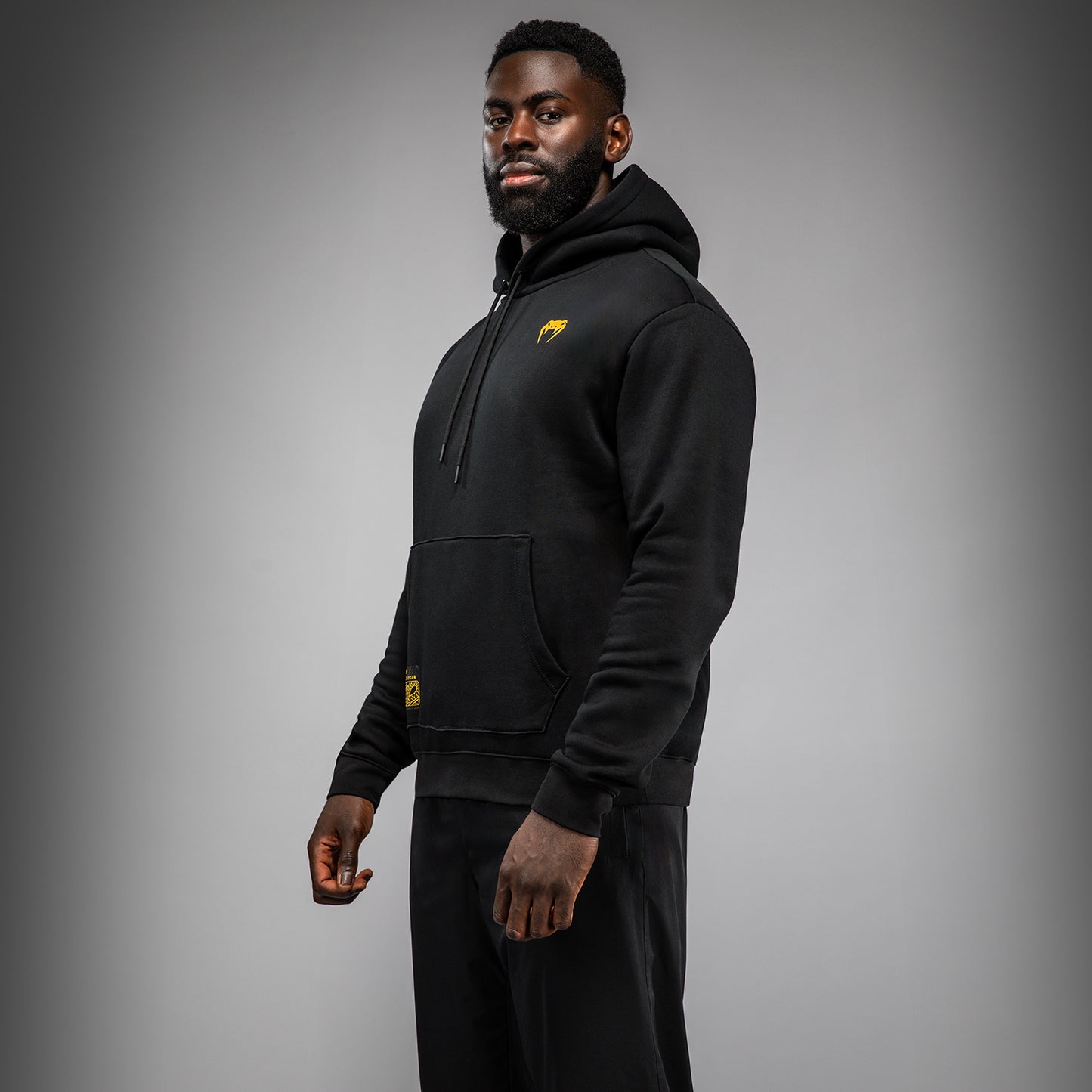 Venum Serpenti Hoodie – Zwart/Zilver/Goud