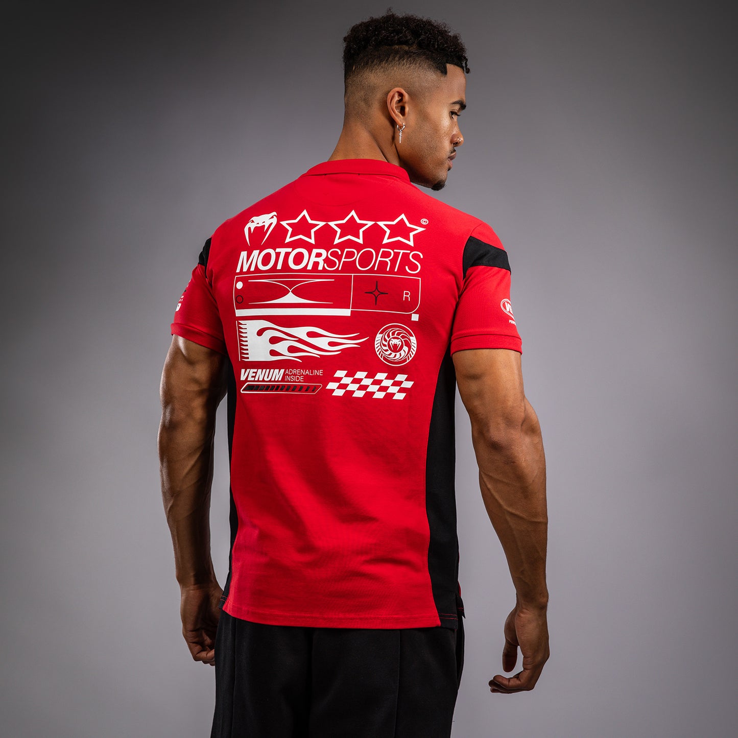 Venum Motorsport Katoenen Polo - Racer Rood