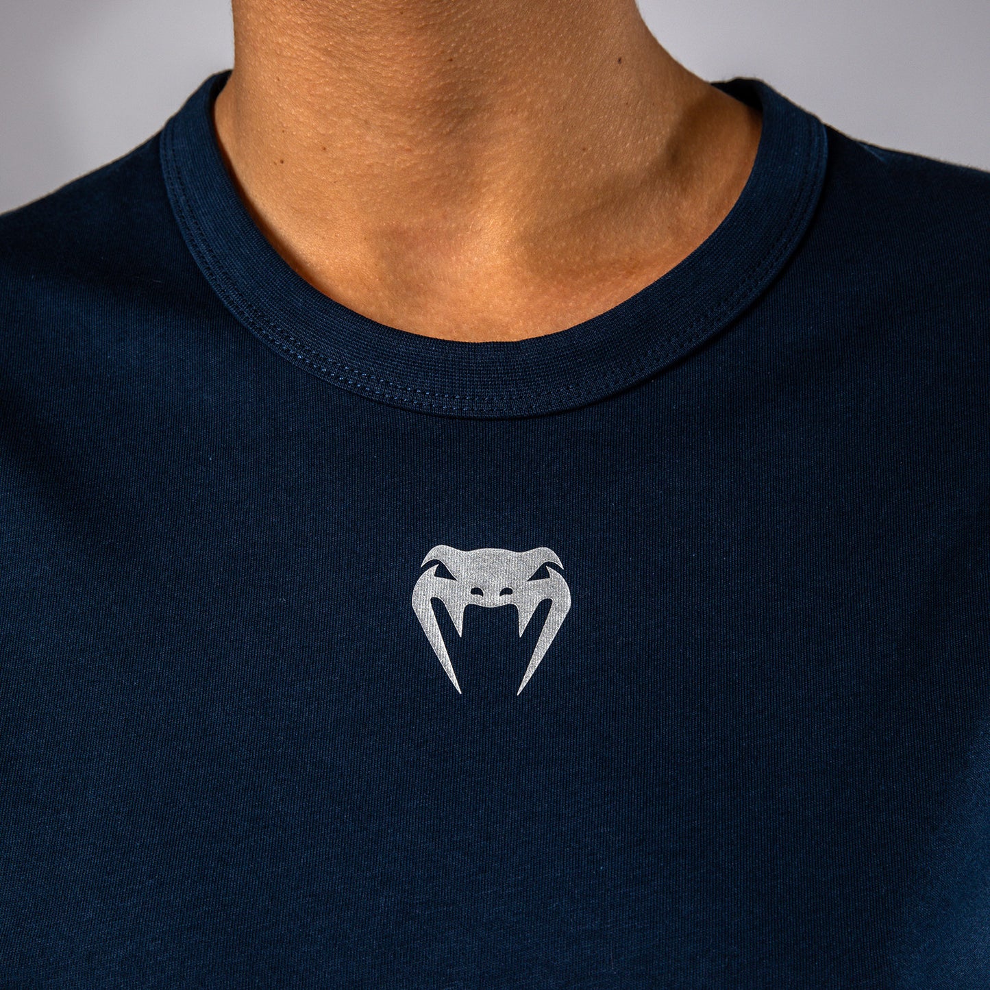 UFC Fusion by Venum Fight Week Korte Mouwen T-shirt voor Dames - Solid Oceaanblauw