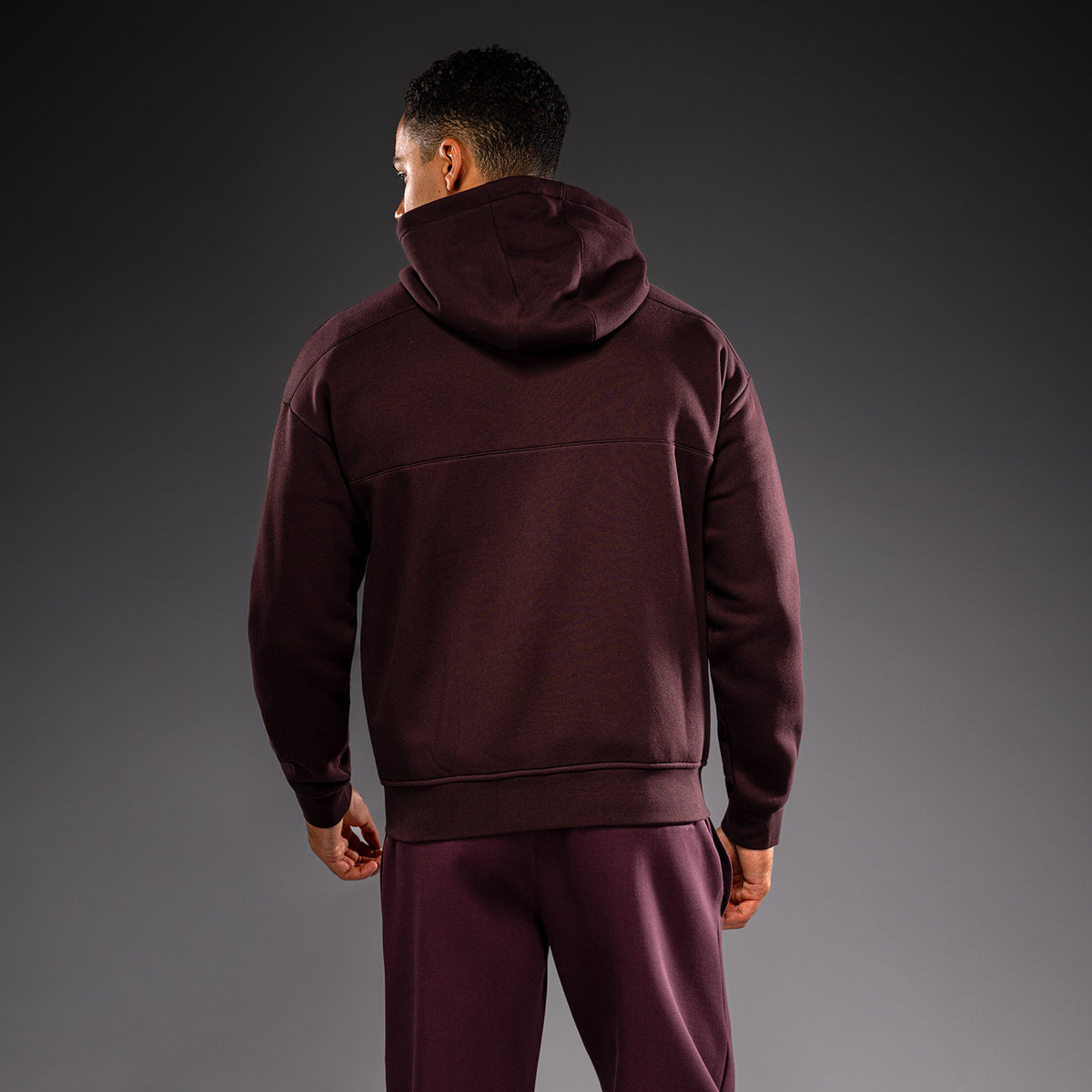 Venum Attack Fleece & Weave Trainingsjack - Bordeauxrood