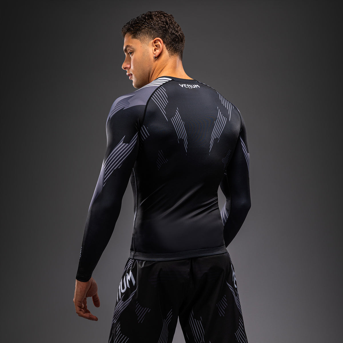 Venum No-Gi 6.0 Rashguard met lange mouwen - Zwart/Wit