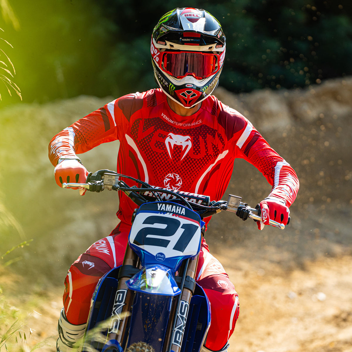 Venum MX Challenger Motorsportsshirt - Rood