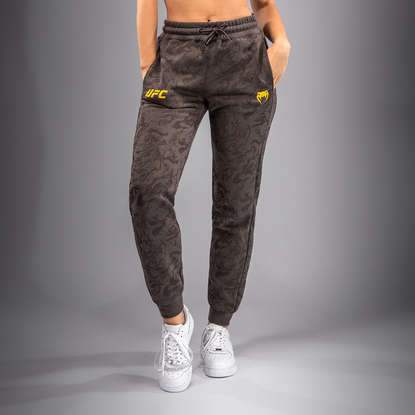 UFC Fusion by Venum Fight Week Katoenen Broek voor Dames - Earthen Brown