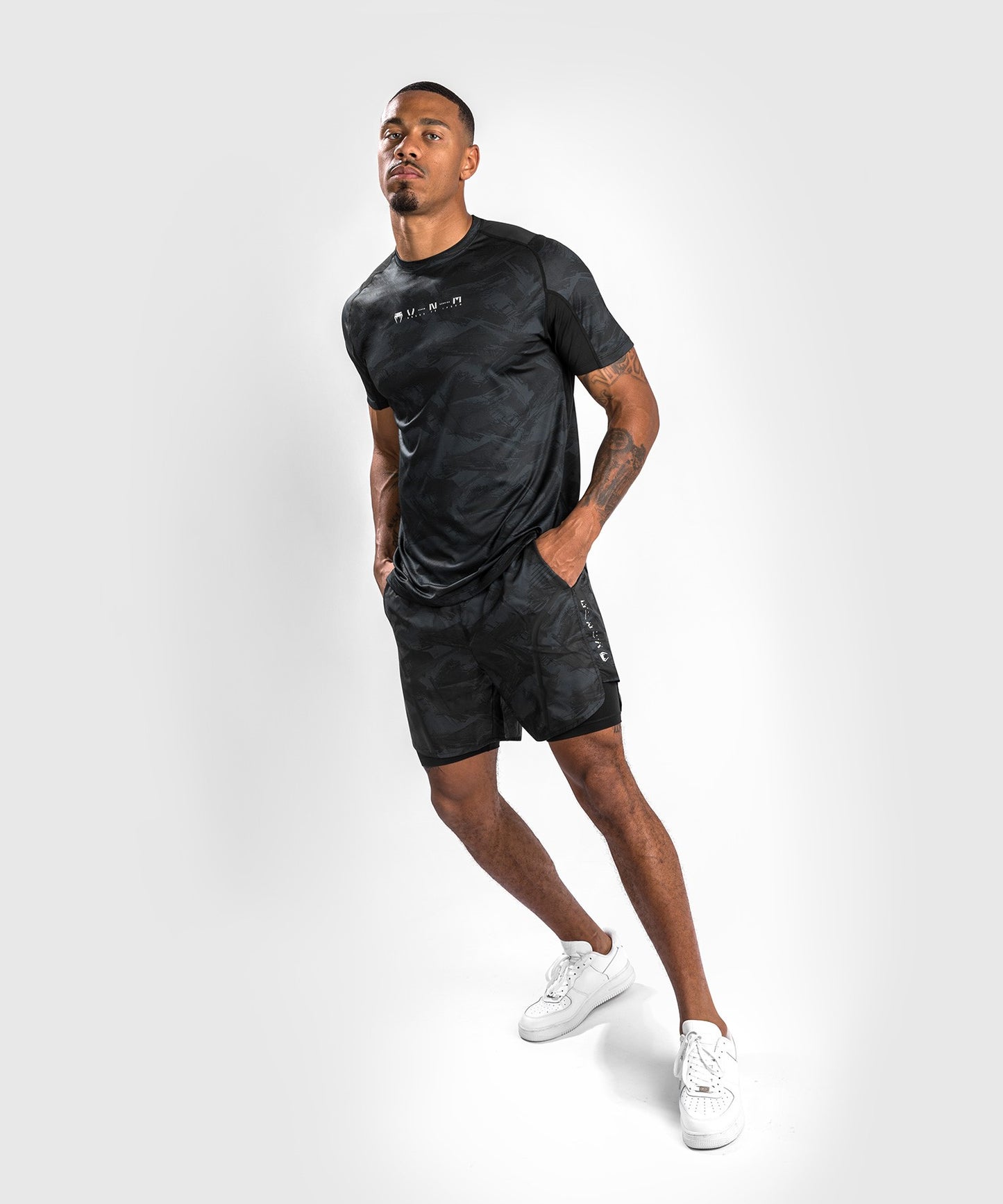 Venum Dry Tech Electron 3.0 T-Shirt - Korte Mouw - Zwart