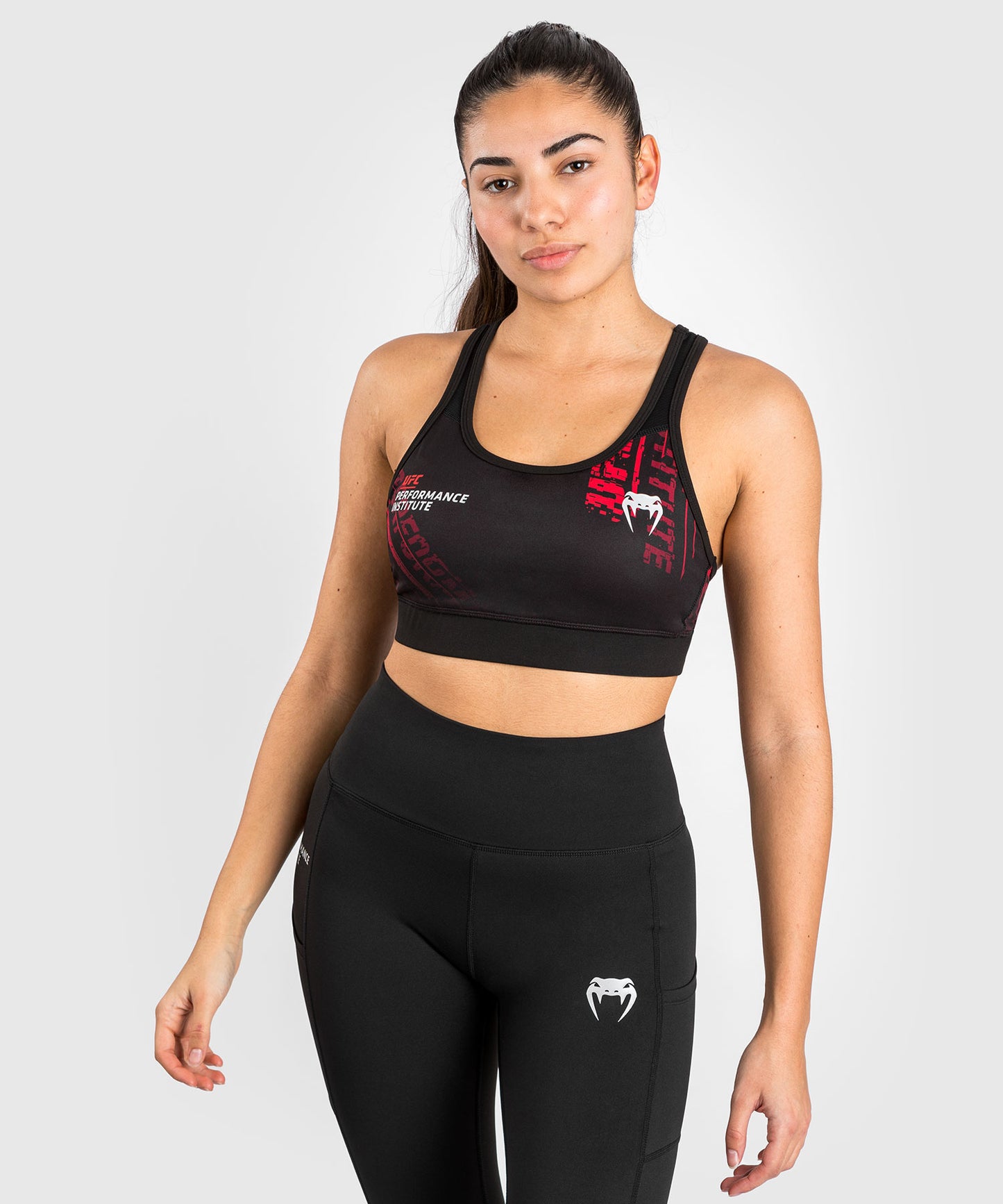 UFC Performance Institute 2.0 Dames Sport BH - Zwart/Rood