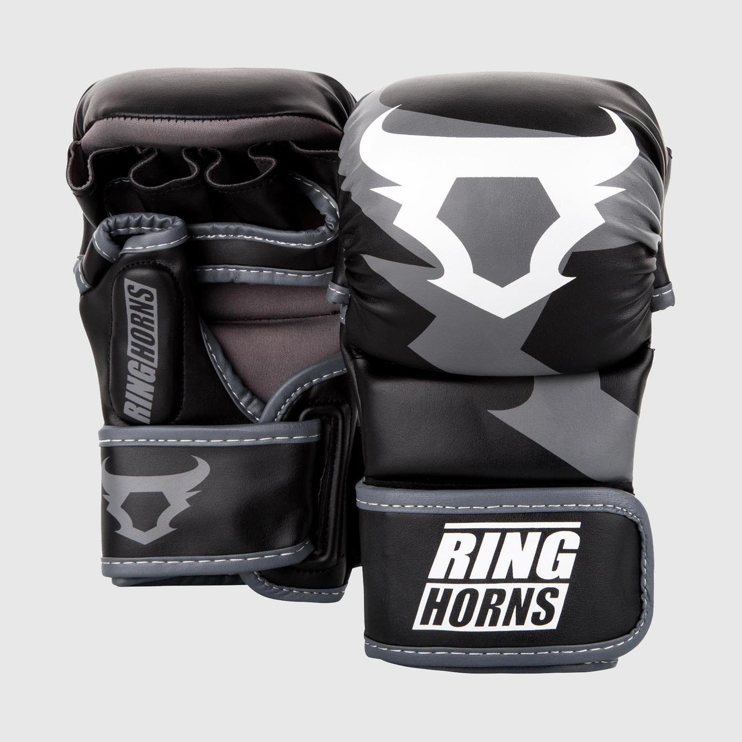 Ringhorns Charger by Venum SPARRING HANDSCHOENEN - ZWART/GRIJS