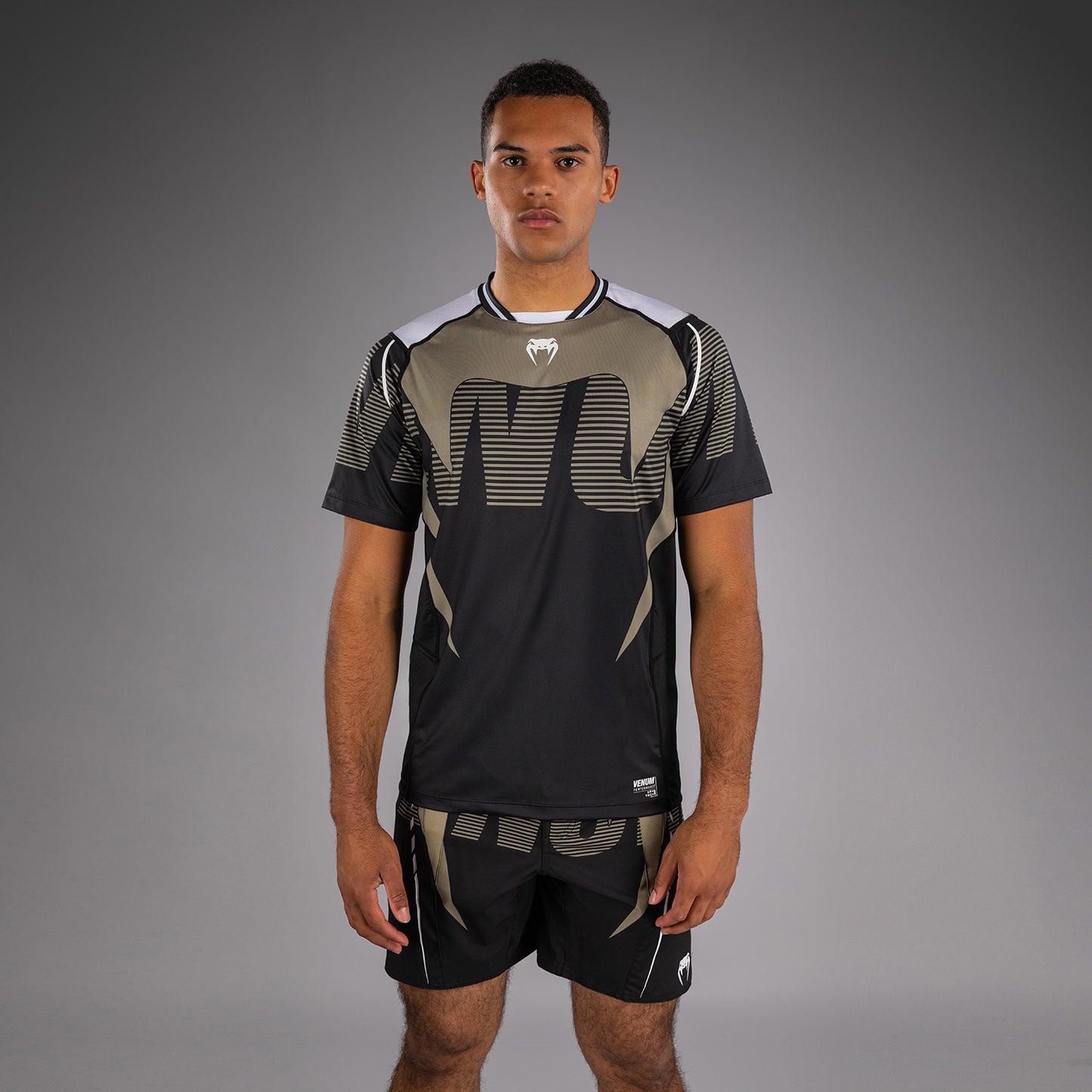 Venum Adrenaline Dry Tech T-shirt – Zwart/Zand