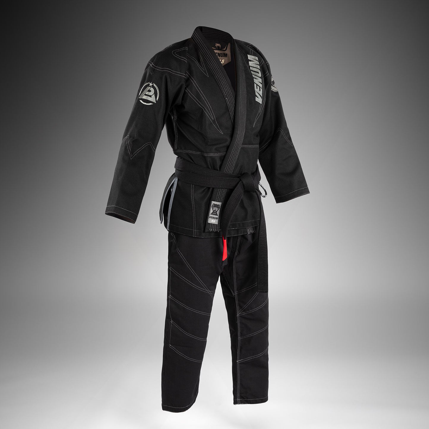 Venum x Polaris BJJ Gi - Zwart/Stormgrijs