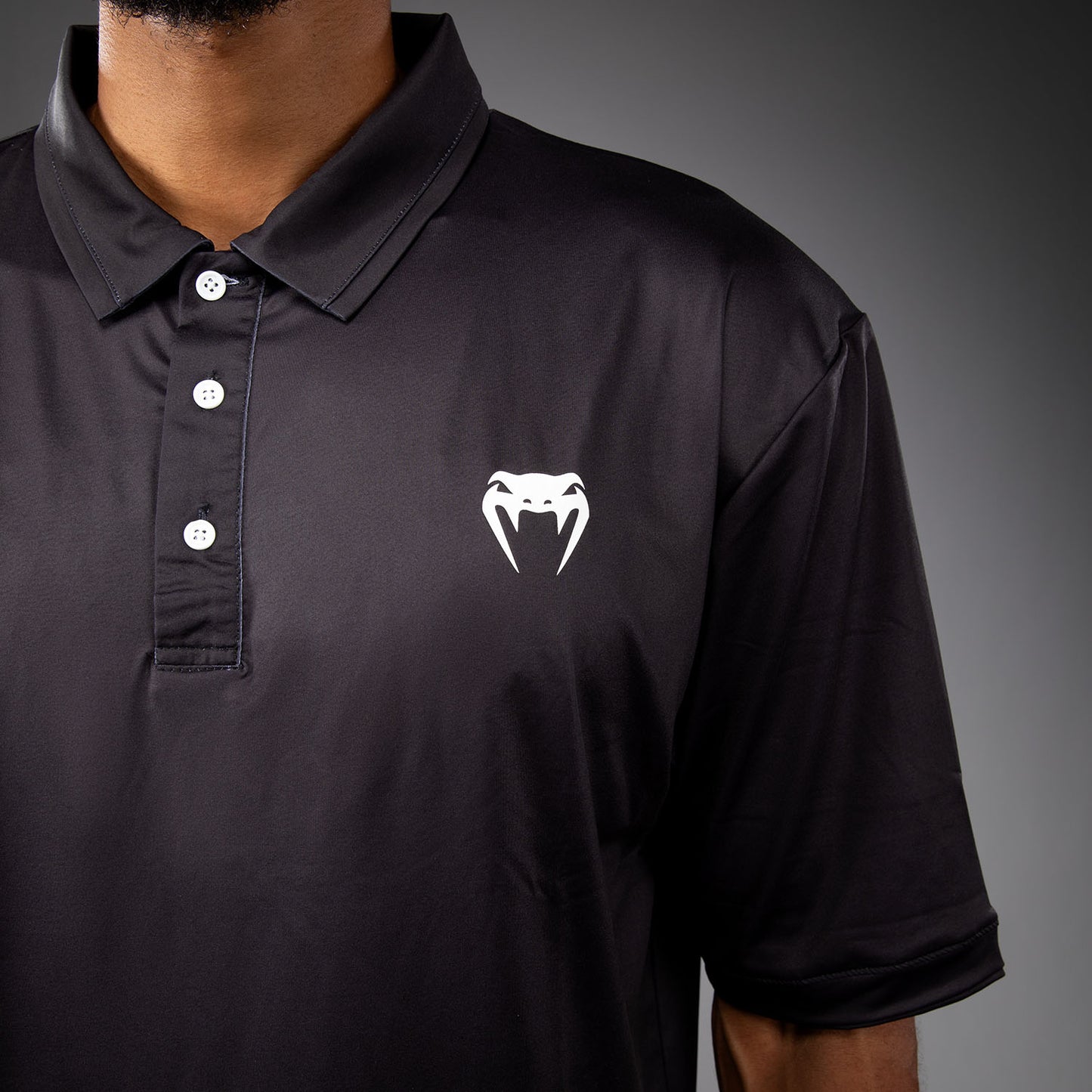 Venum x Ares Polo - Zwart