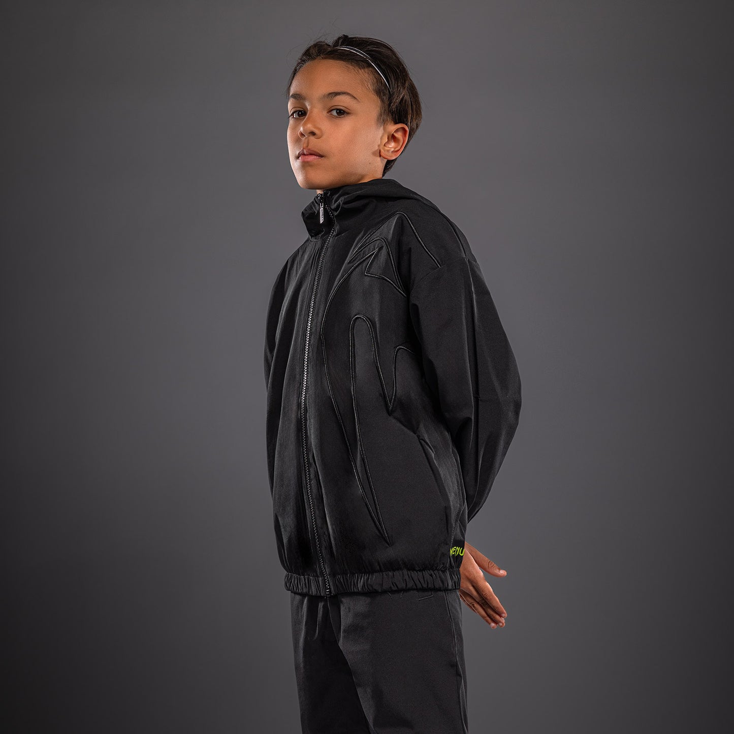 Venum Giant 3D Trainingsjas voor Kinderen – Zwart