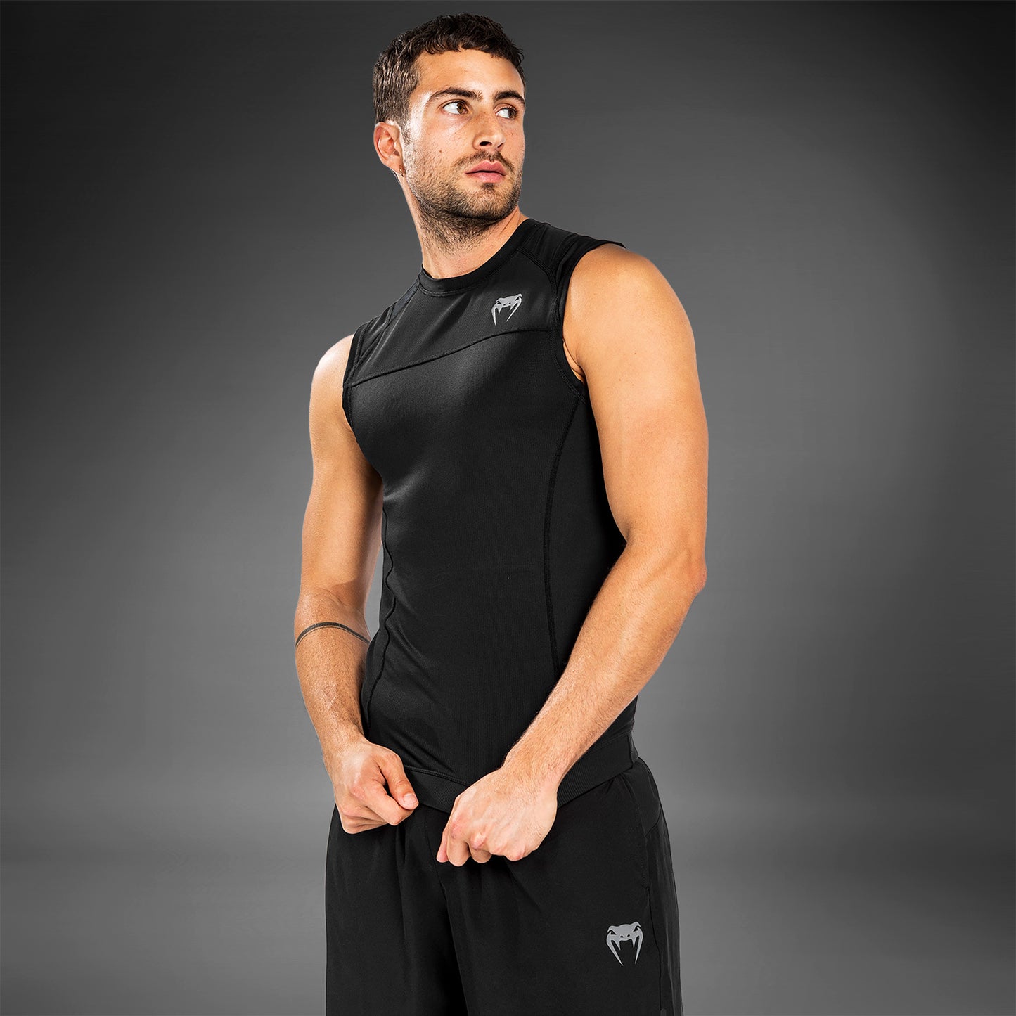 Venum G-Fit Air Rashguard Mouwloos - Zwart