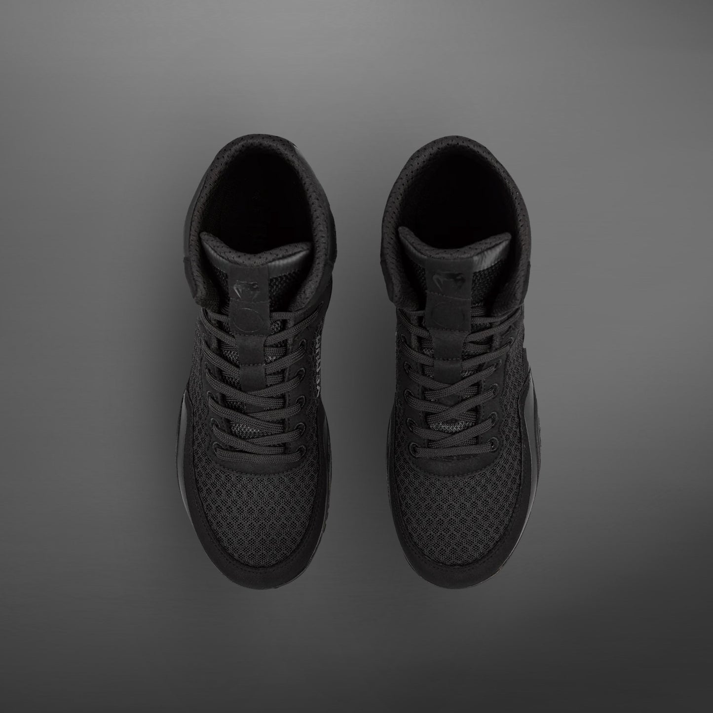 Venum Elite Worstelschoenen - Zwart/Zwart