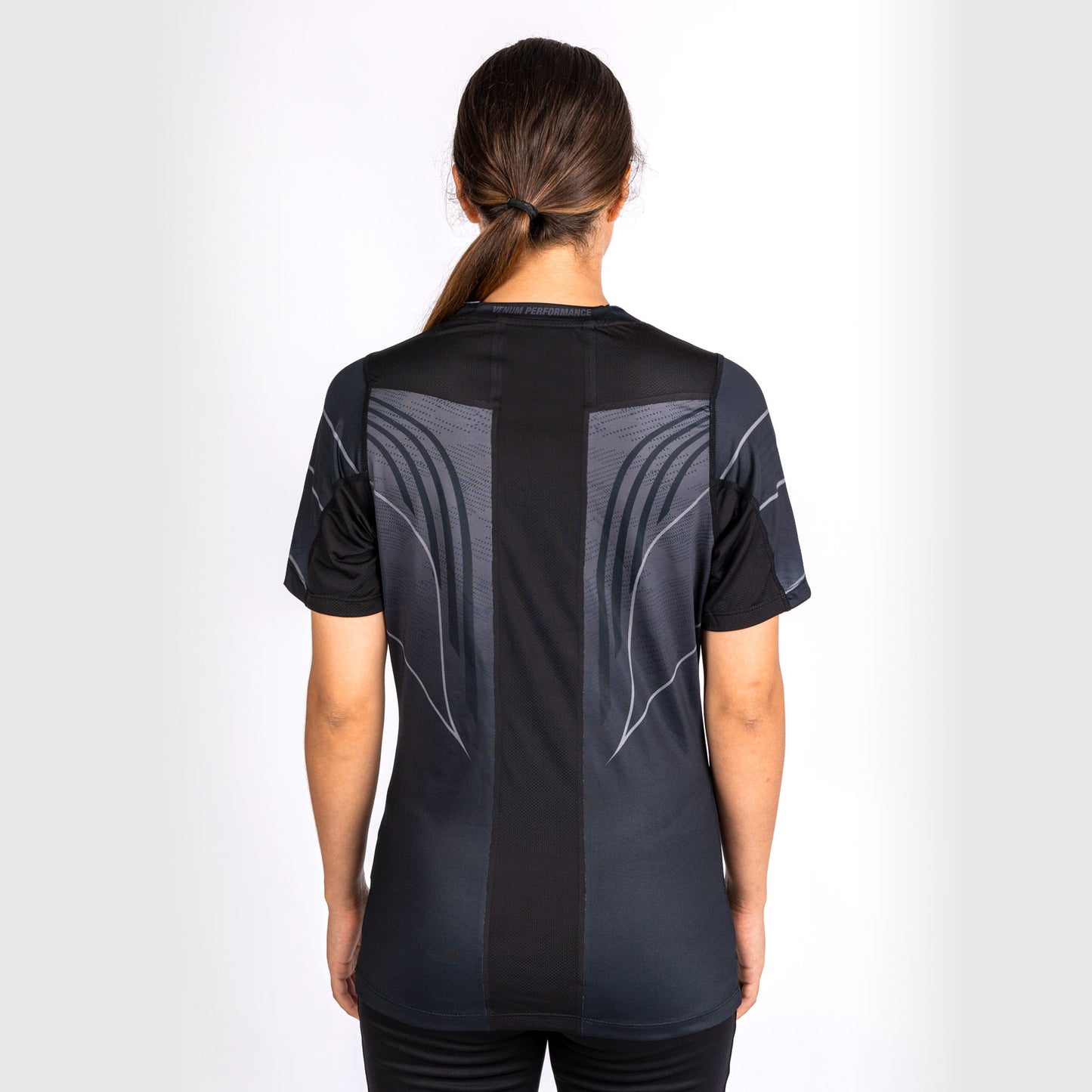 UFC Venum Gepersonaliseerde Authentic Fight Night 2.0 Vrouwen Walkout Jersey - Zwart