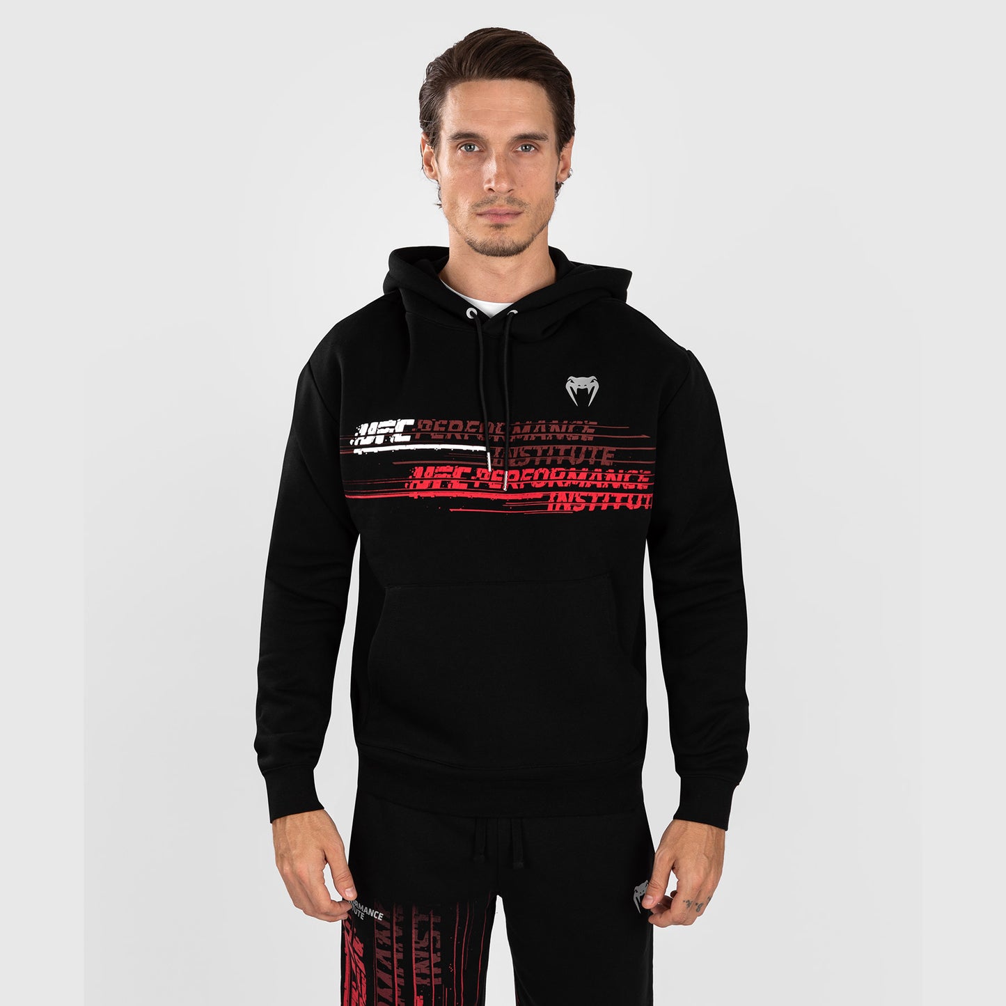 UFC Venum Performance Institute 2.0 Hoodie voor Mannen - Zwart/Rood