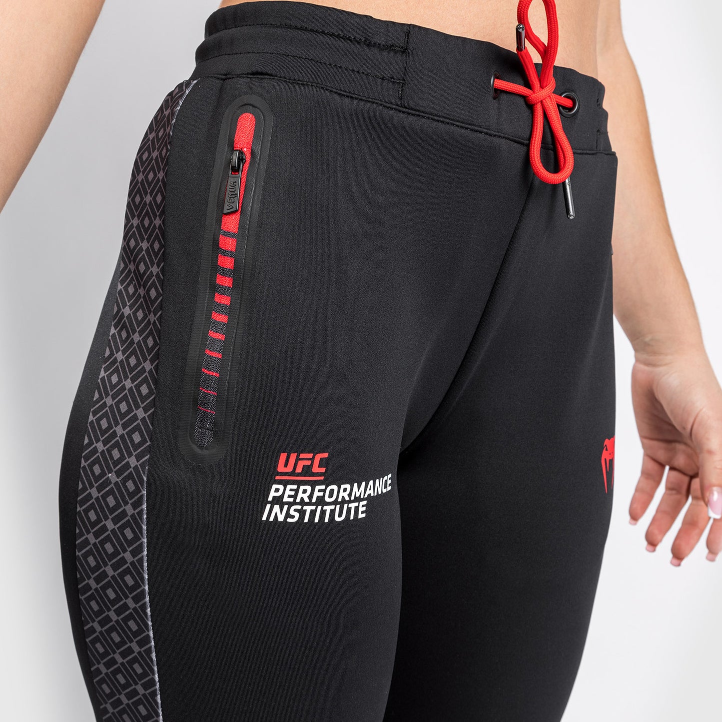 Venum UFC Performance Institute Sweatpants - Voor Dames - Zwart/Rood