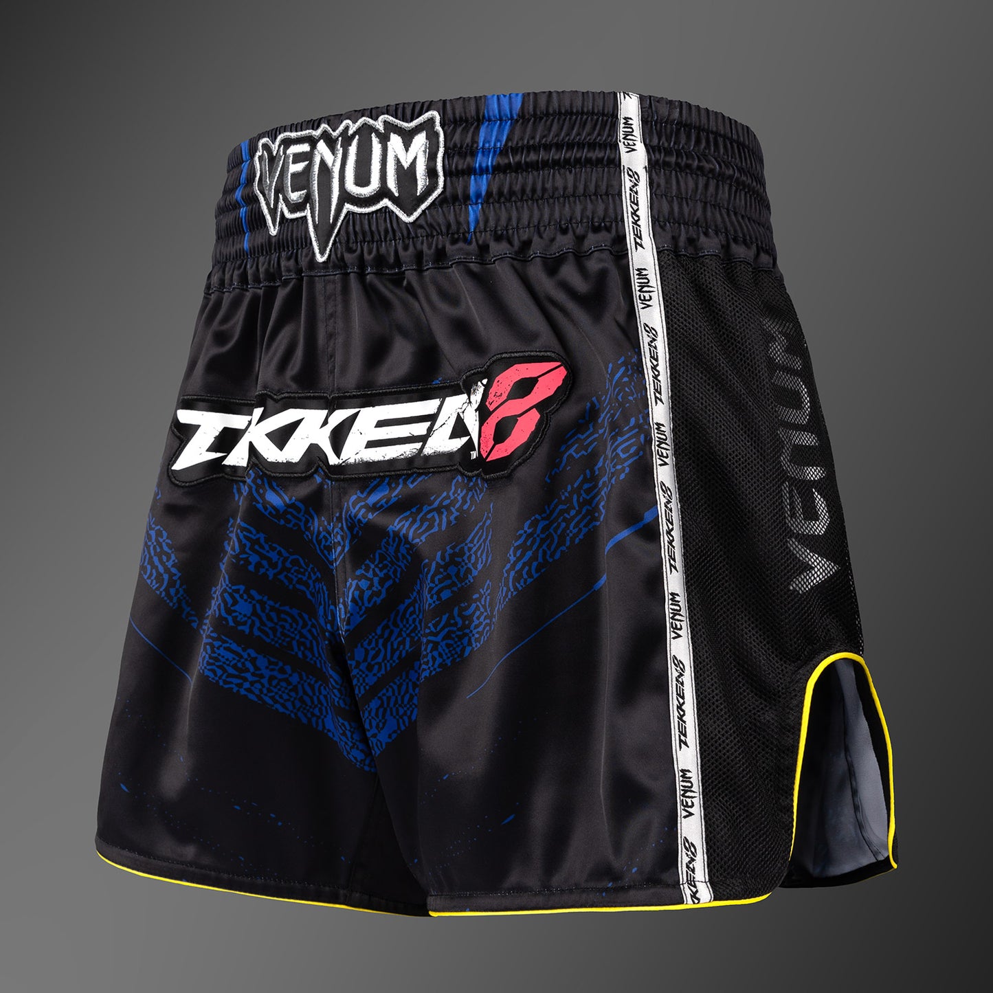 Venum x TEKKEN 8 Muay Thai Shorts - King - Zwart/Geel