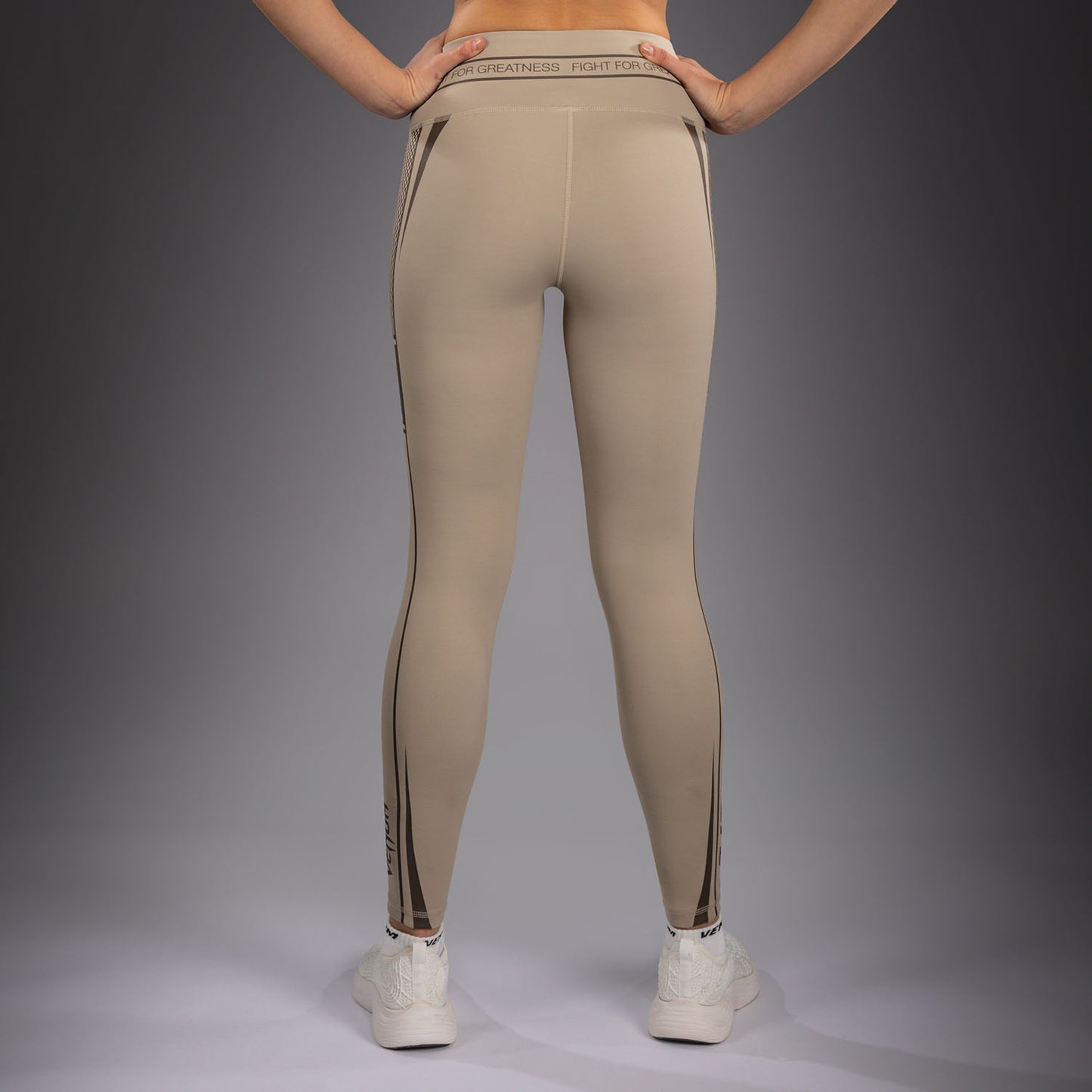 Venum UFC Unity by Venum Authentic Fight Week Dames Technische Compressiebroek - Zand
