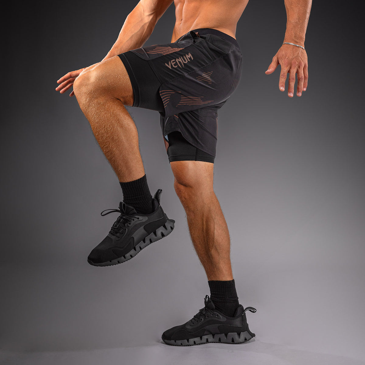 Venum No-Gi 6.0 Trainingsshort - Zwart/Bruin