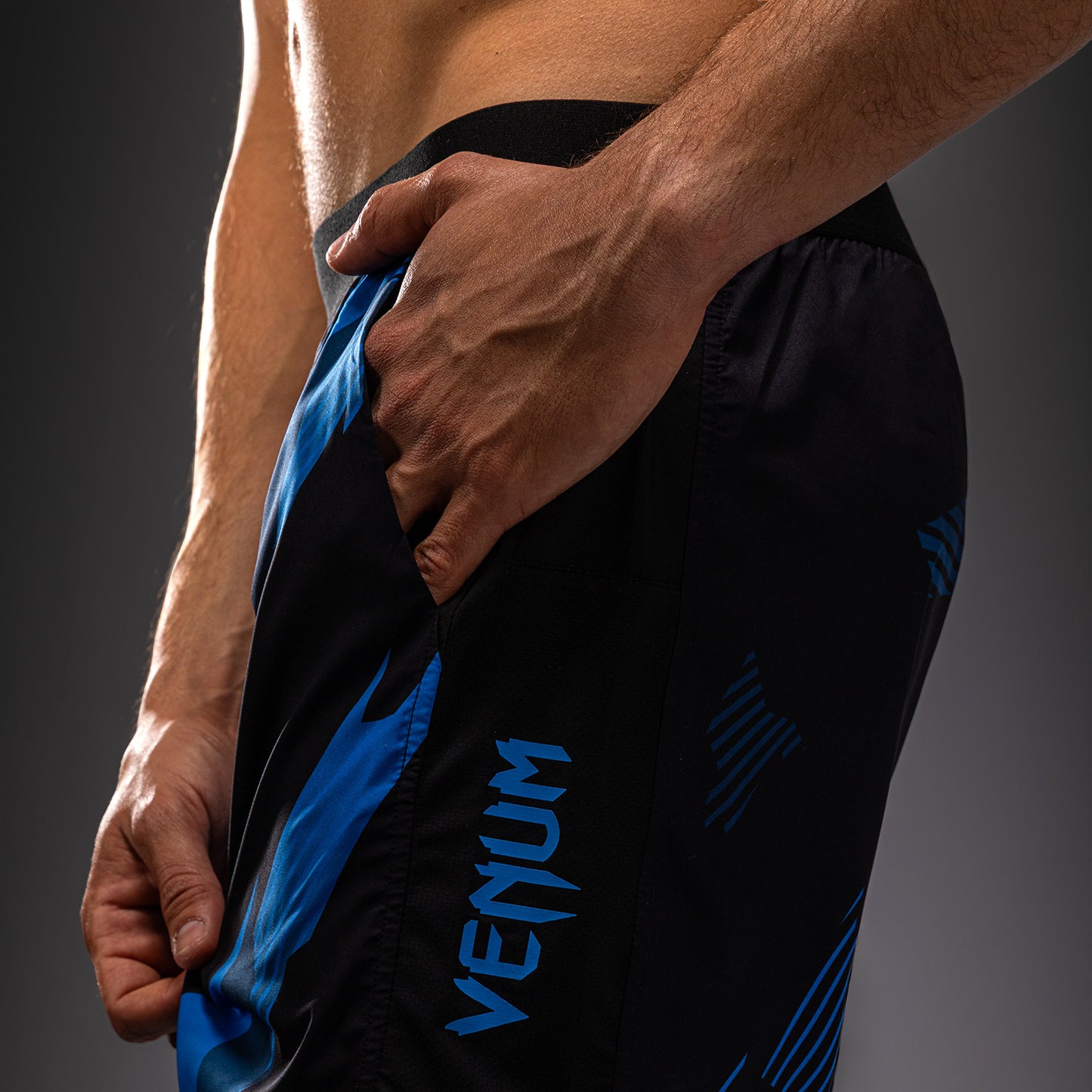 Venum No-Gi 6.0 Trainingsshorts - Zwart/Blauw