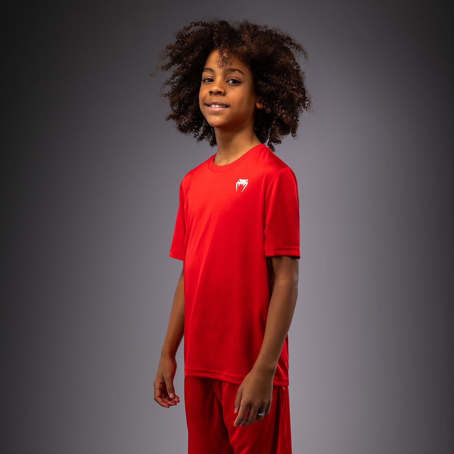 Venum Lineup T-shirt met korte mouwen voor jeugd - Rood/Wit