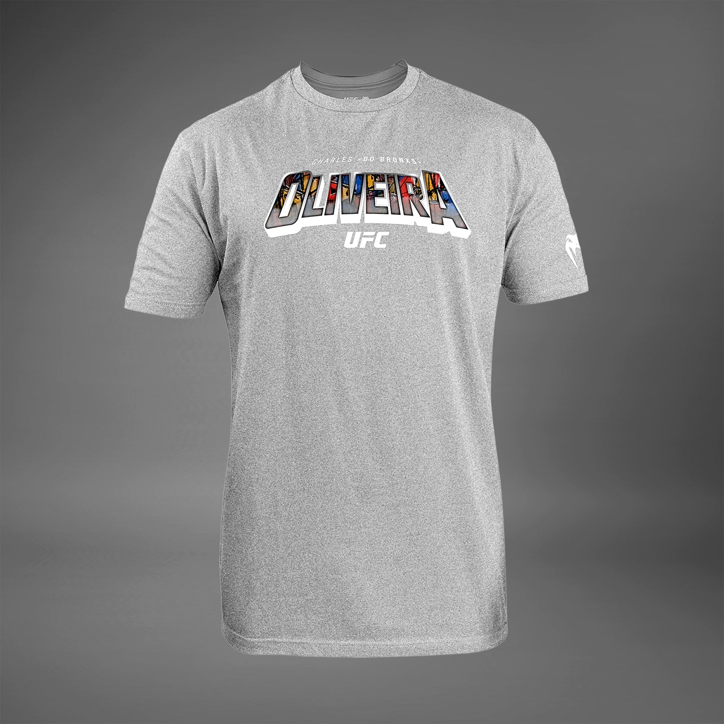 UFC Unrivaled by Venum Charles Oliveira Mannen T-Shirt - Heather Grey