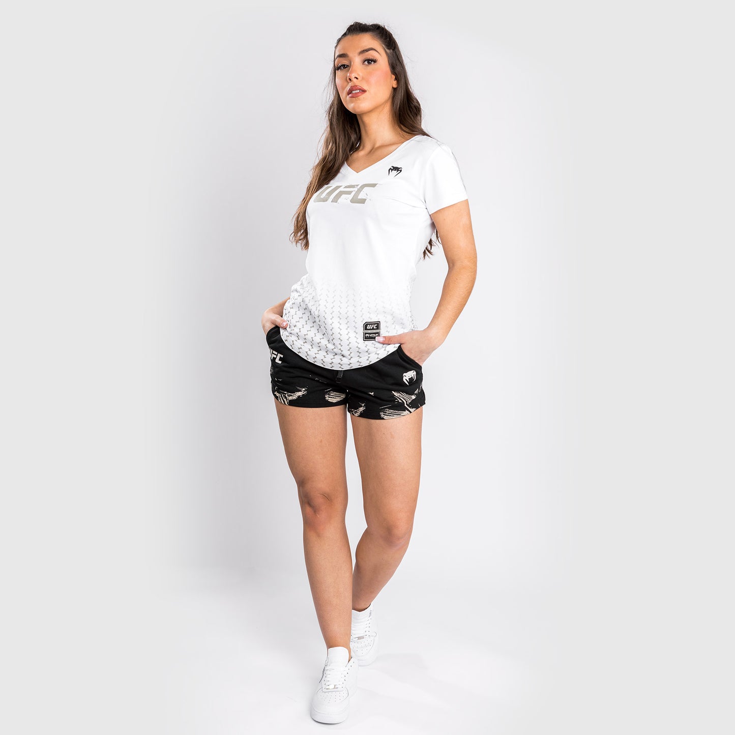 UFC Venum Authentic Fight Week 2.0 T-Shirt - Voor Dames - Wit