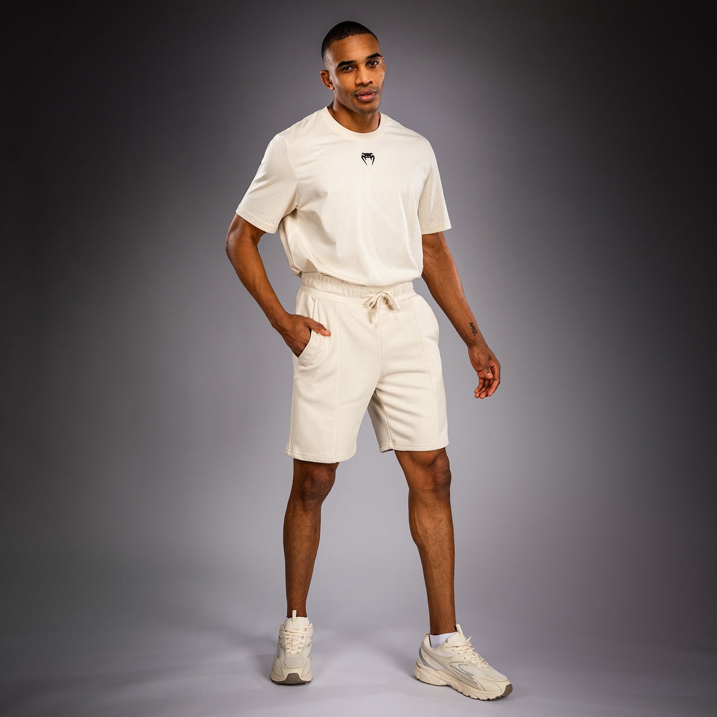Venum Contender Fleece Katoenen Shorts – Offwhite