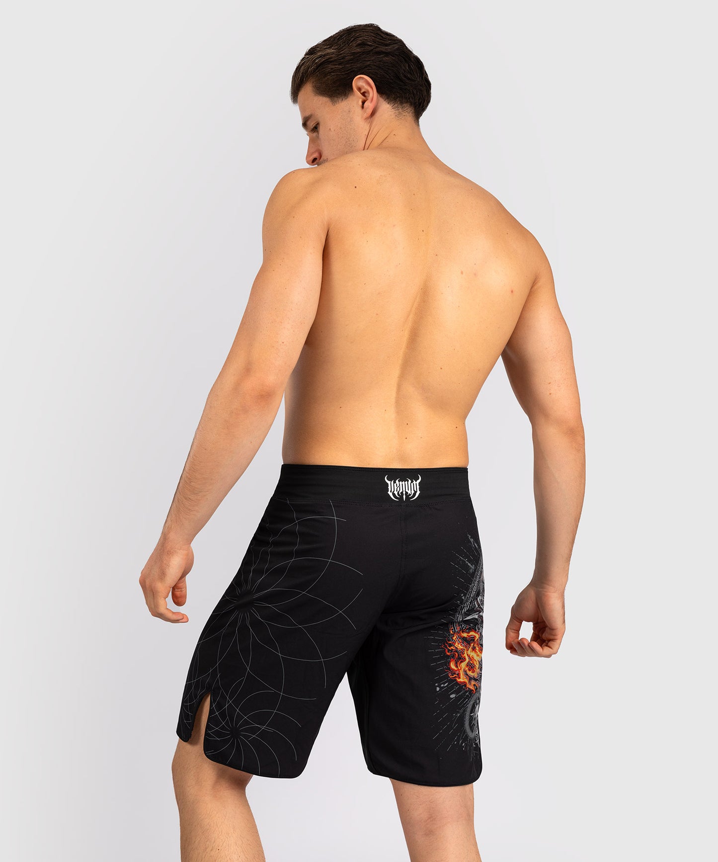 Venum Gladiator 5.0 Heren Gevechtsshort - Zwart/Zilver