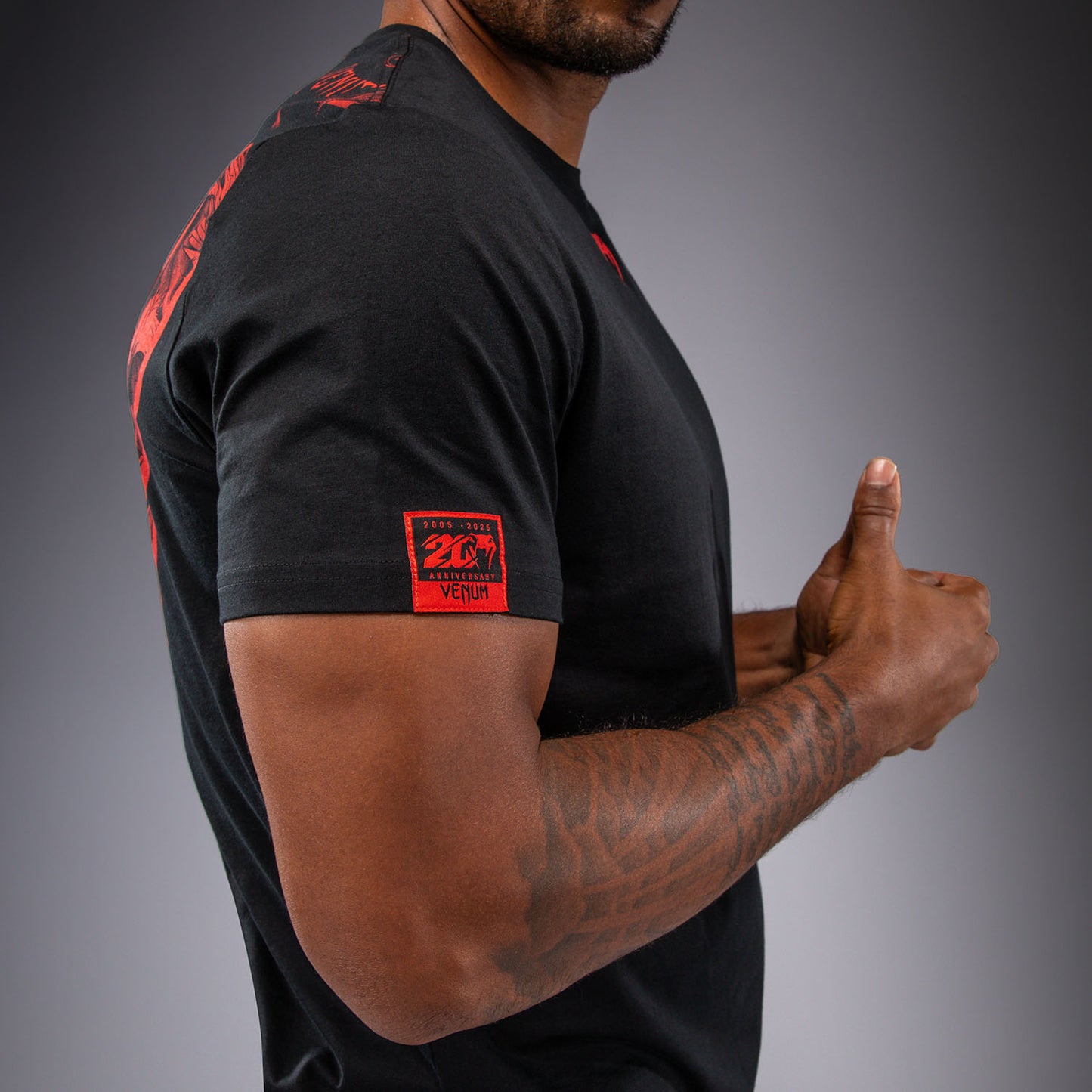 Venum 20th Anniversary T-shirt - Zwart/Rood