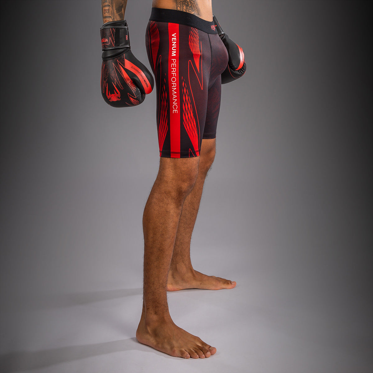 Venum Amazonia Reborn Compressieshort - Zwart/Rood