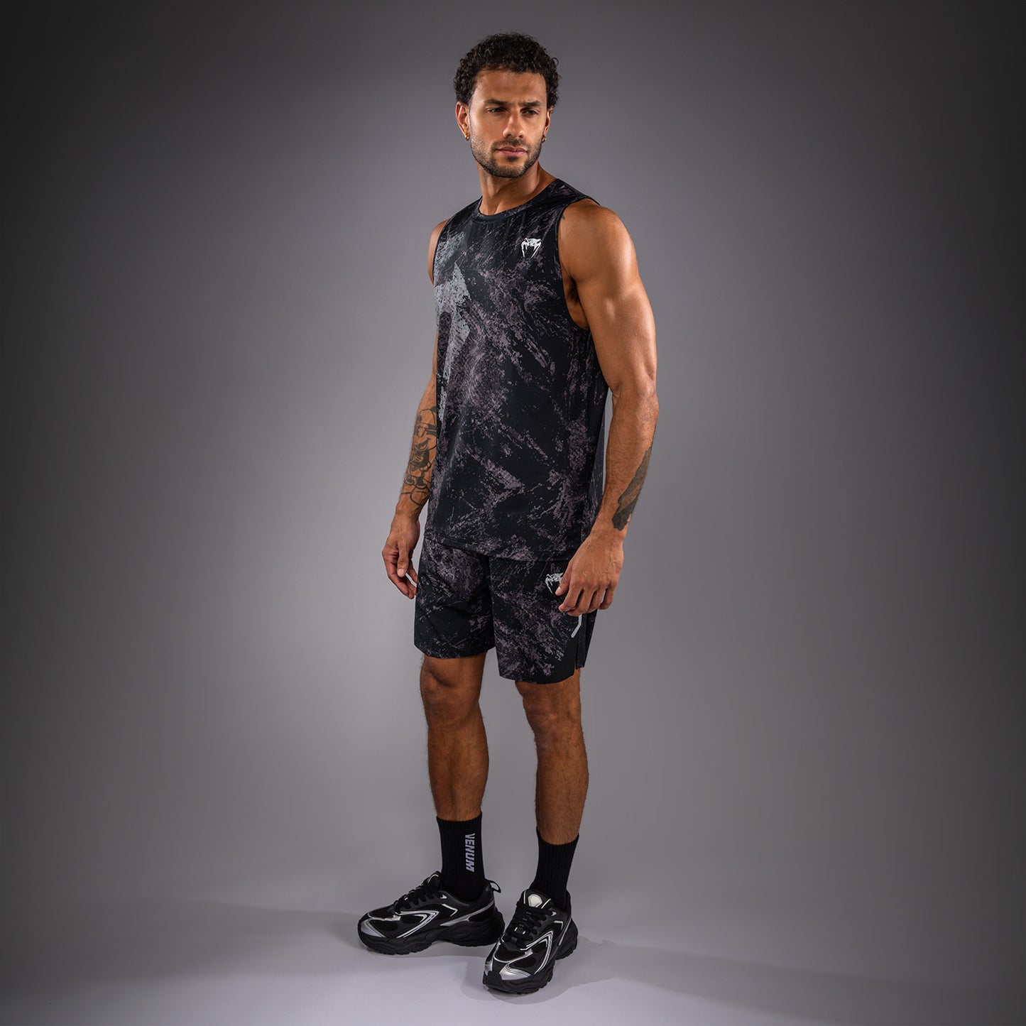 Venum Rage & Workout Dry Tech Tanktop - Zwart/Grijs