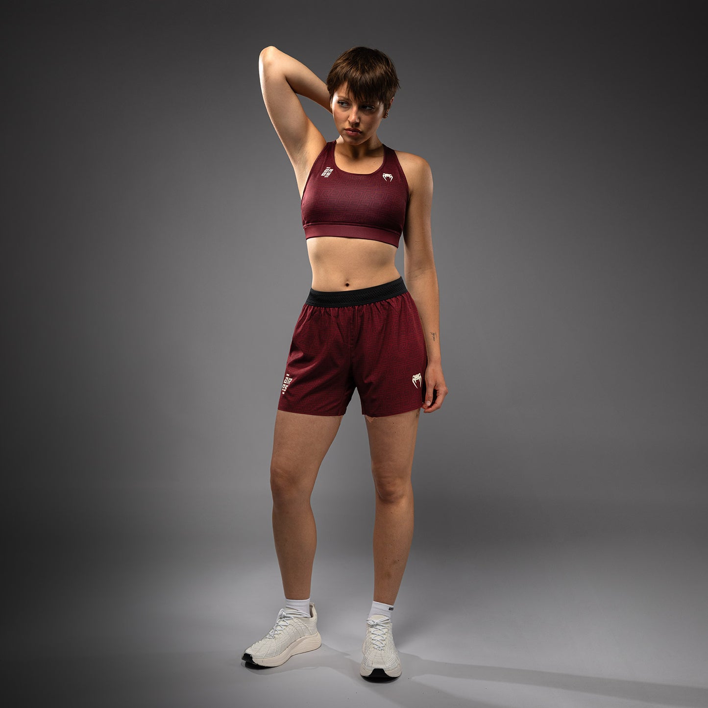 Venum x Ares Dames Sportbeha - Bordeau