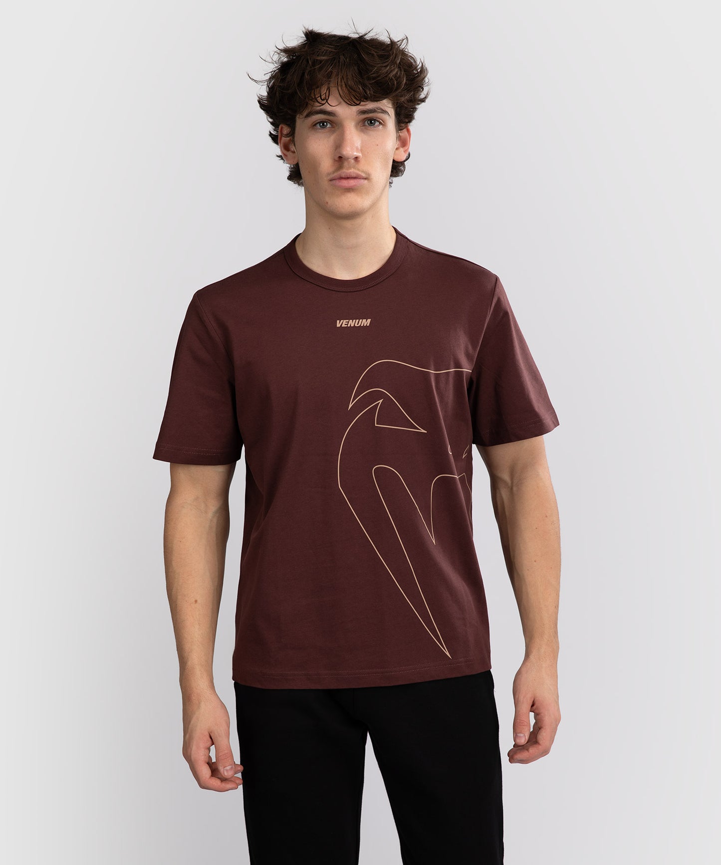 Venum Giant Connect T-Shirt - Chocolade Bruin