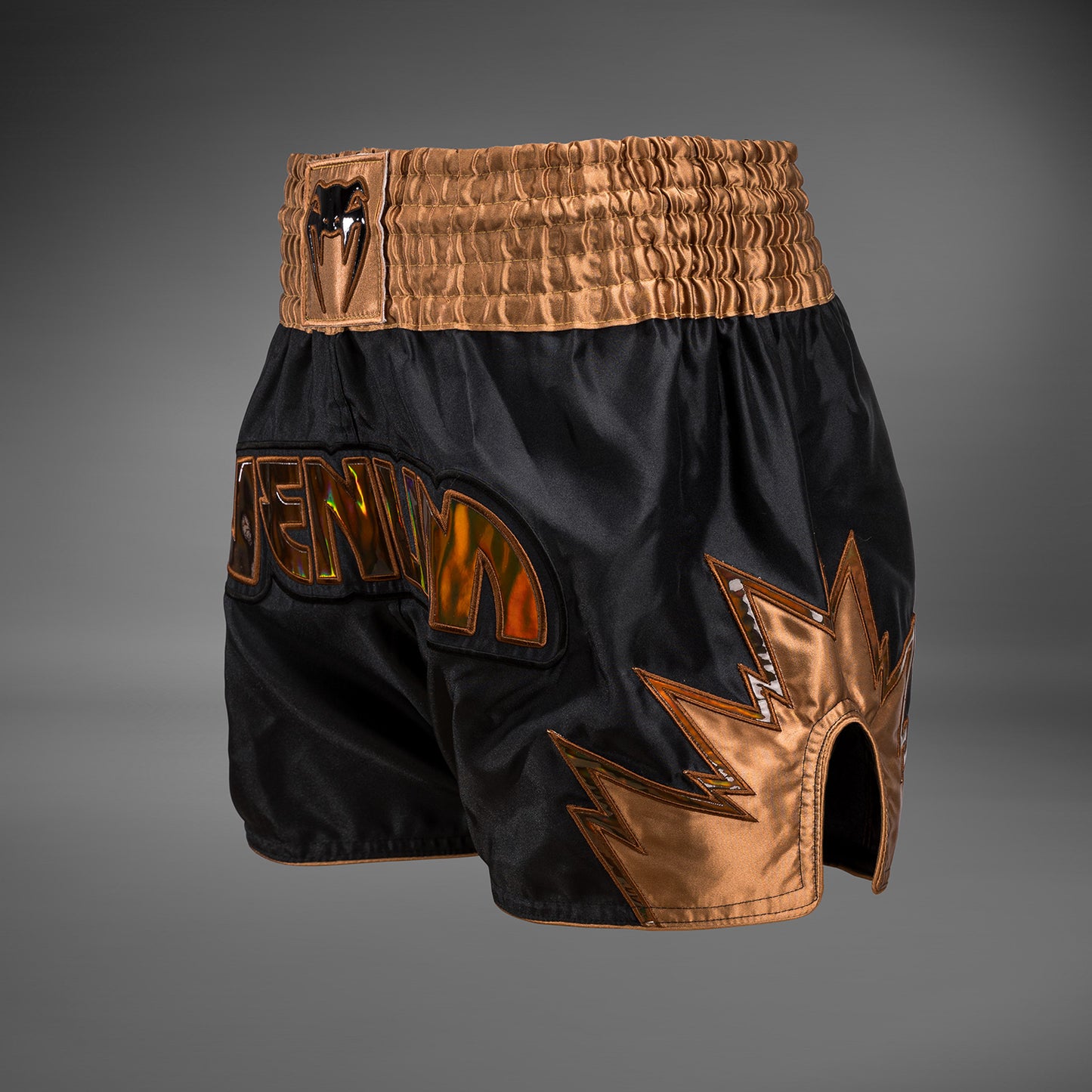 Venum Inferno Muay Thai Shorts - Zwart/Brons