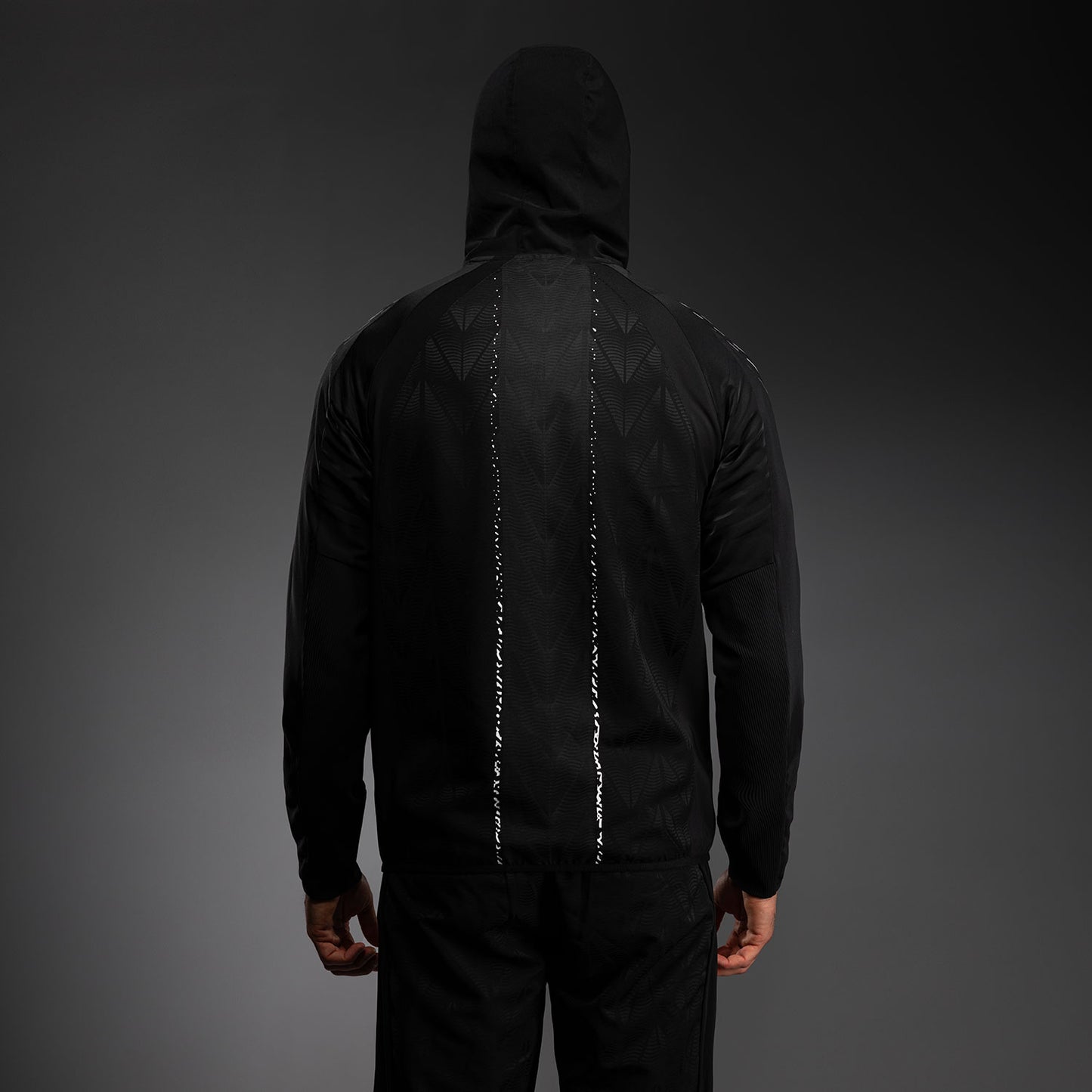 UFC Zenith by Venum Authentic Fight Night Walkout Hoodie Heren Personalized - Zwart