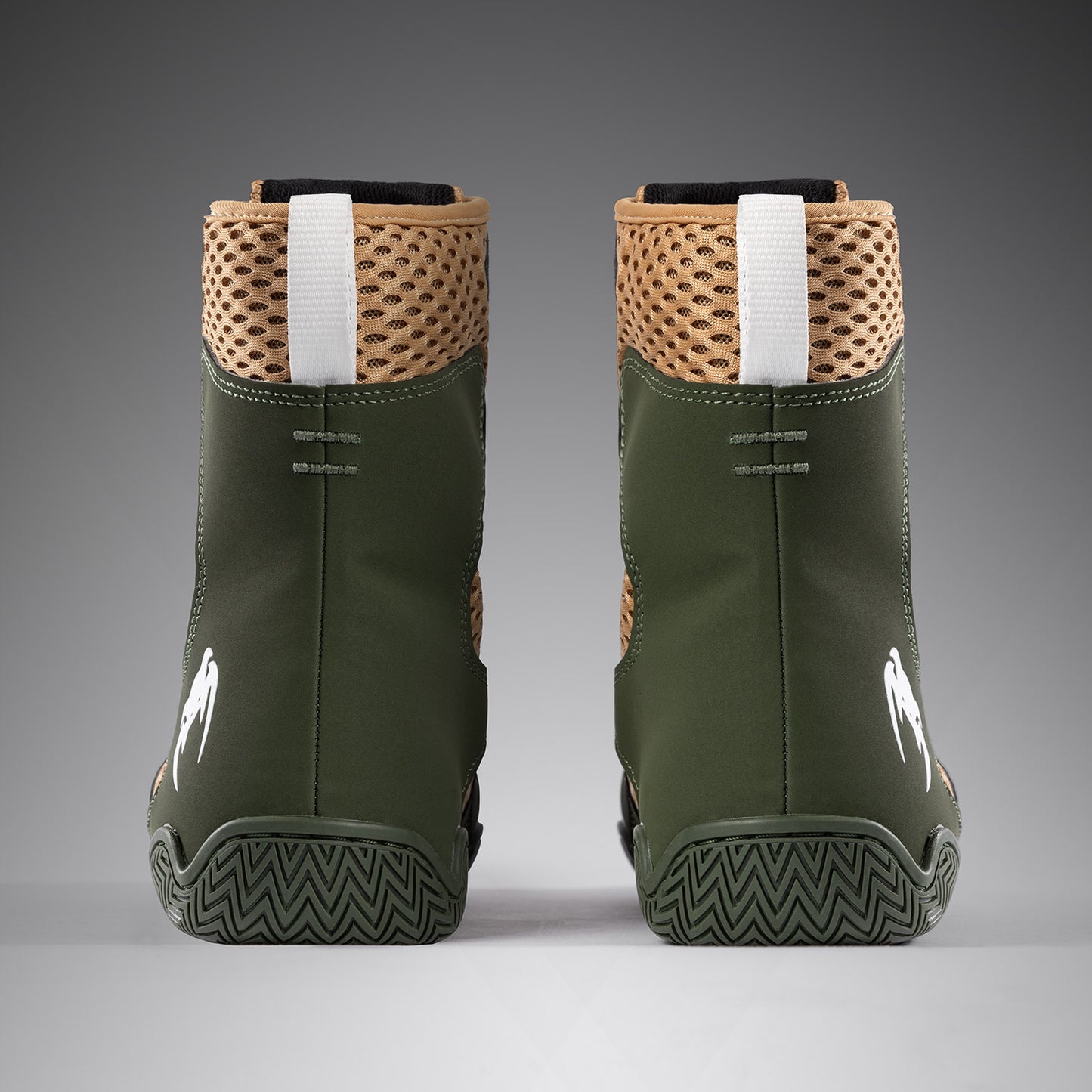Venum Contender Boksschoenen - Militair Groen/Zand