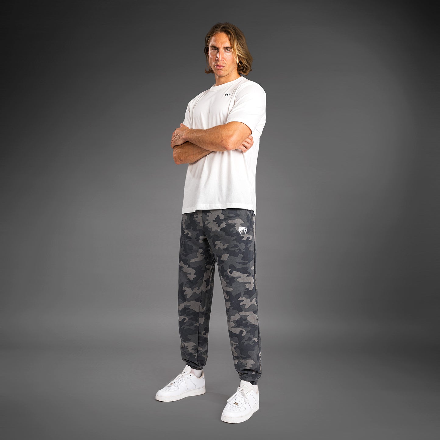 Venum Vortex XL Heren Joggingbroek - Antraciet Camo