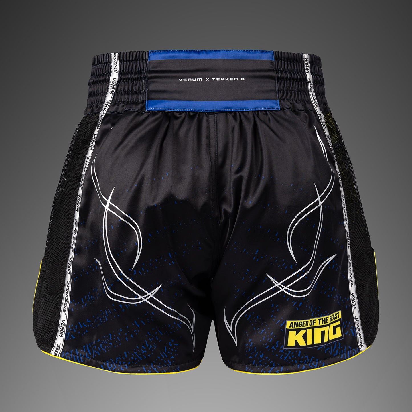 Venum x TEKKEN 8 Muay Thai Shorts - King - Zwart/Geel