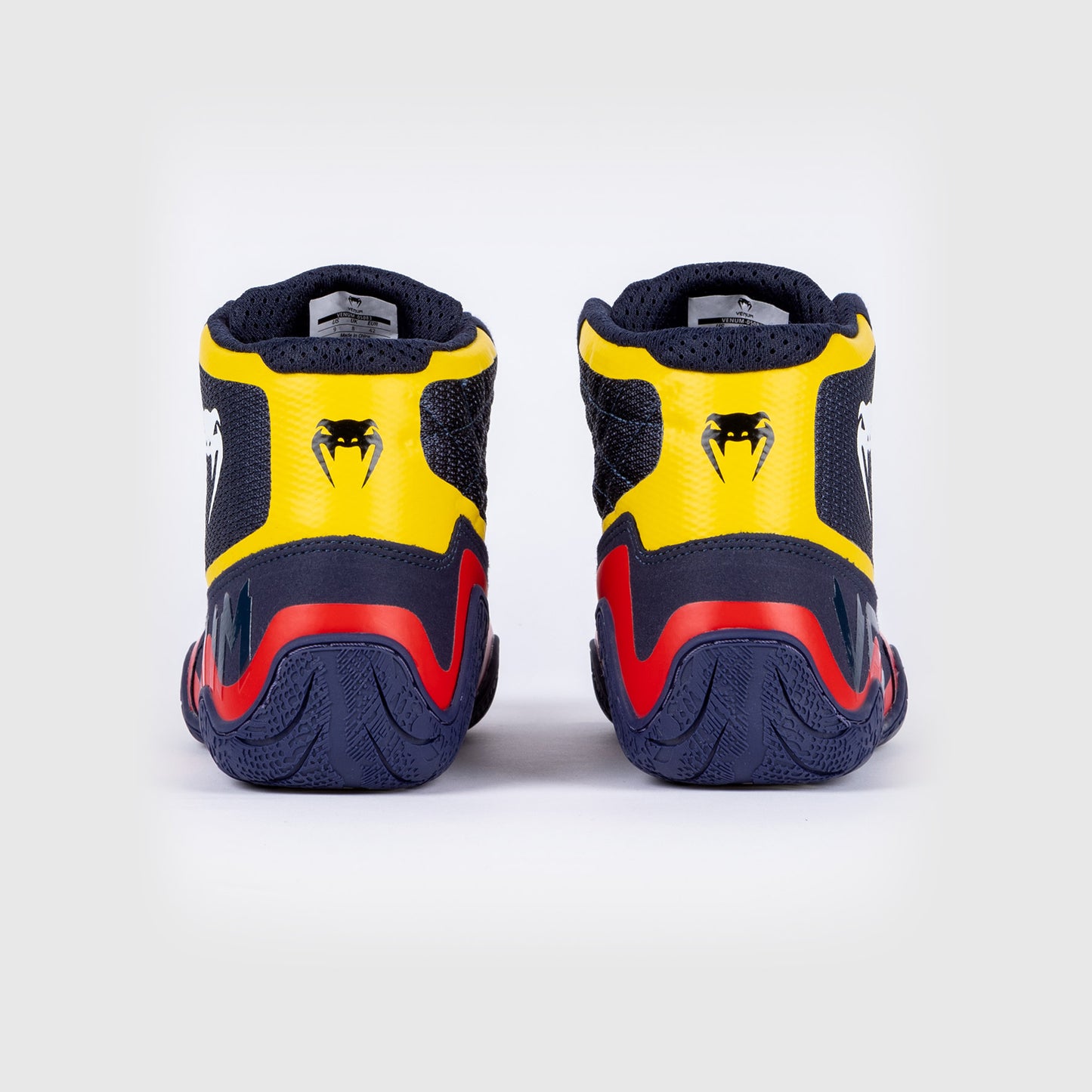 Venum Elite Worstelschoenen - Blauw/Geel