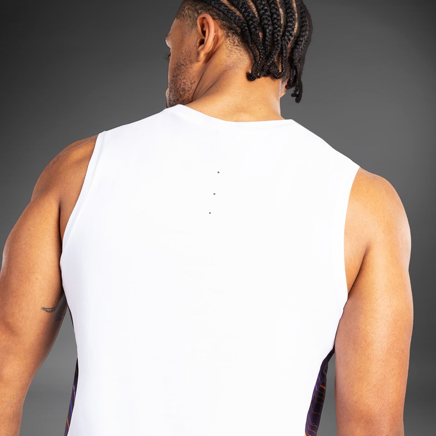 Venum Rapid Heren Tanktop - Wit/Dieppaars