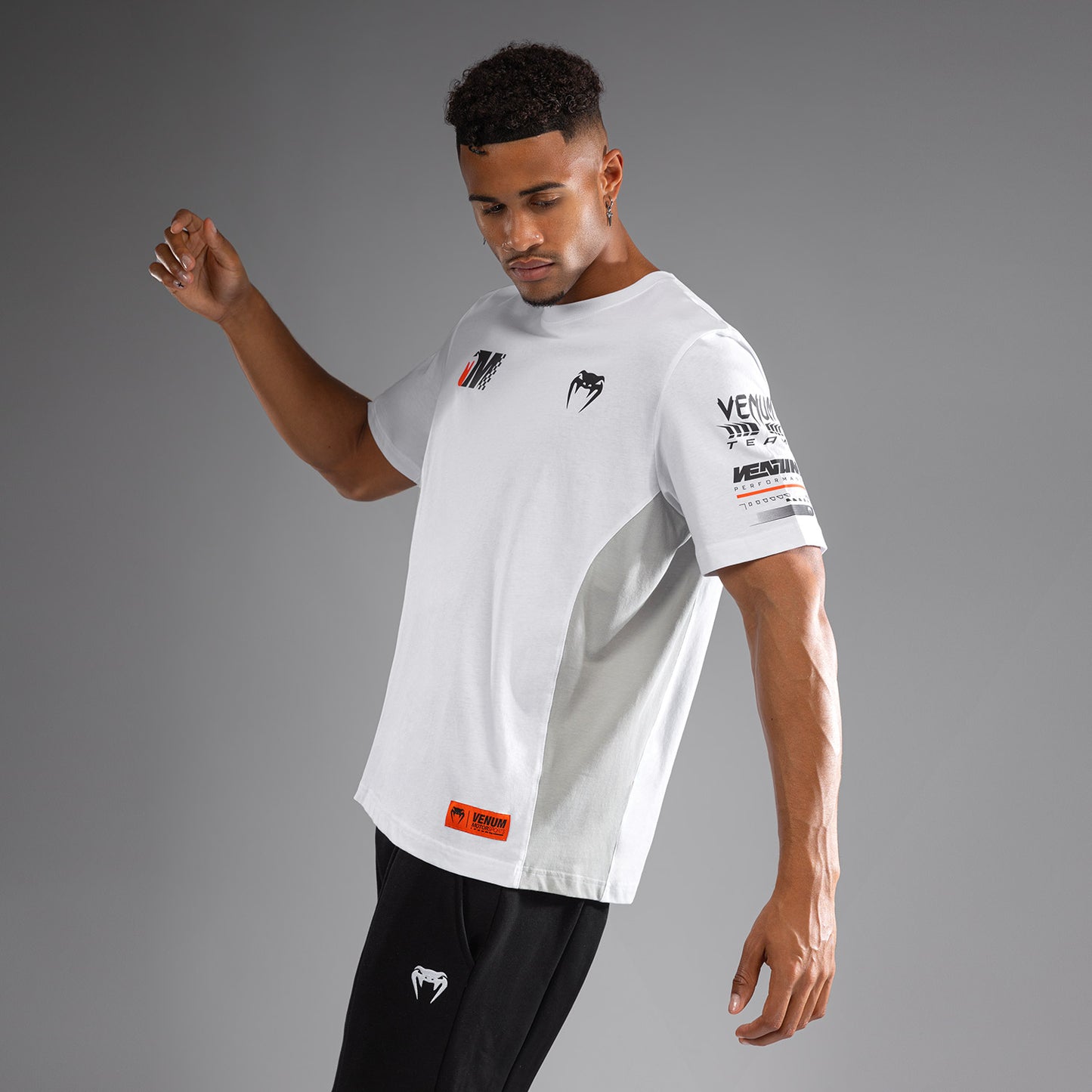 Venum Motorsport T-Shirt - Sneeuw Wit