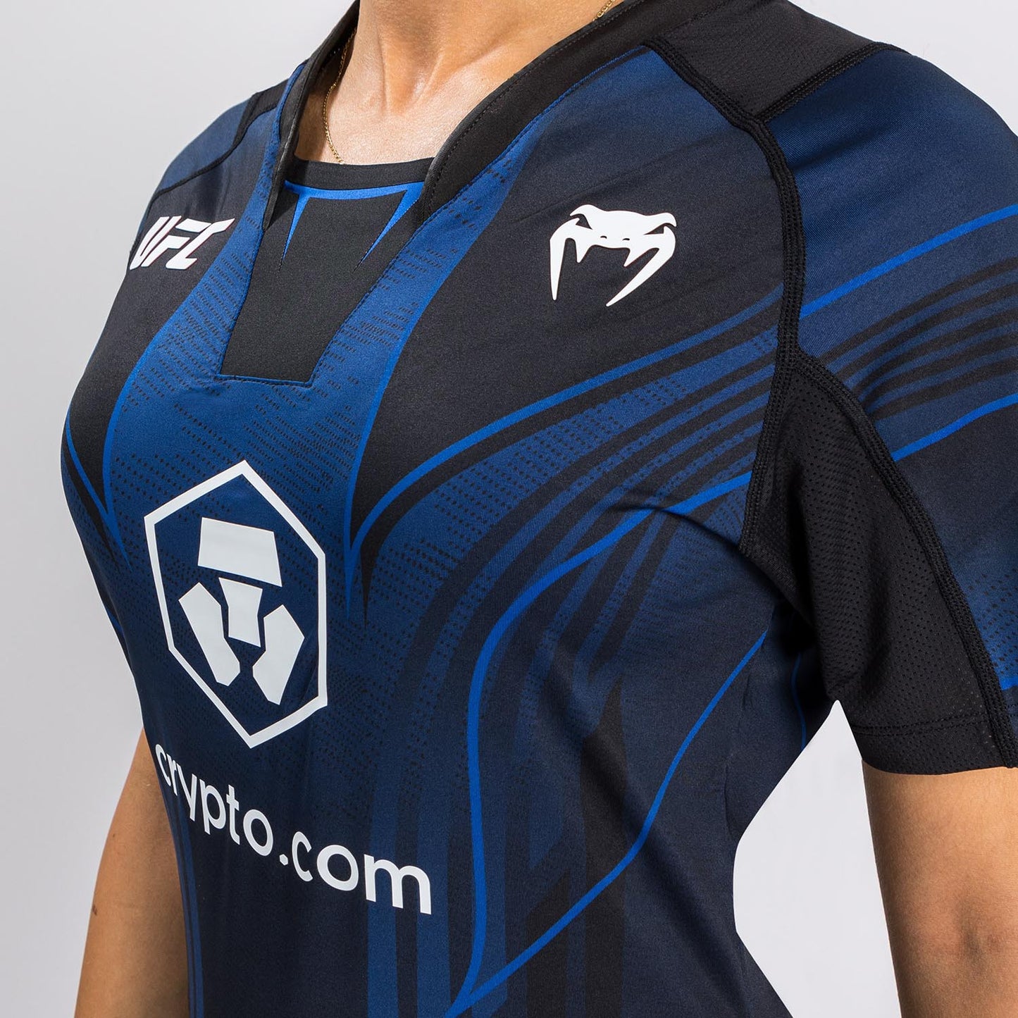 UFC Venum Authentic Fight Night 2.0 Walkout-jersey voor dames - Midnight Edition