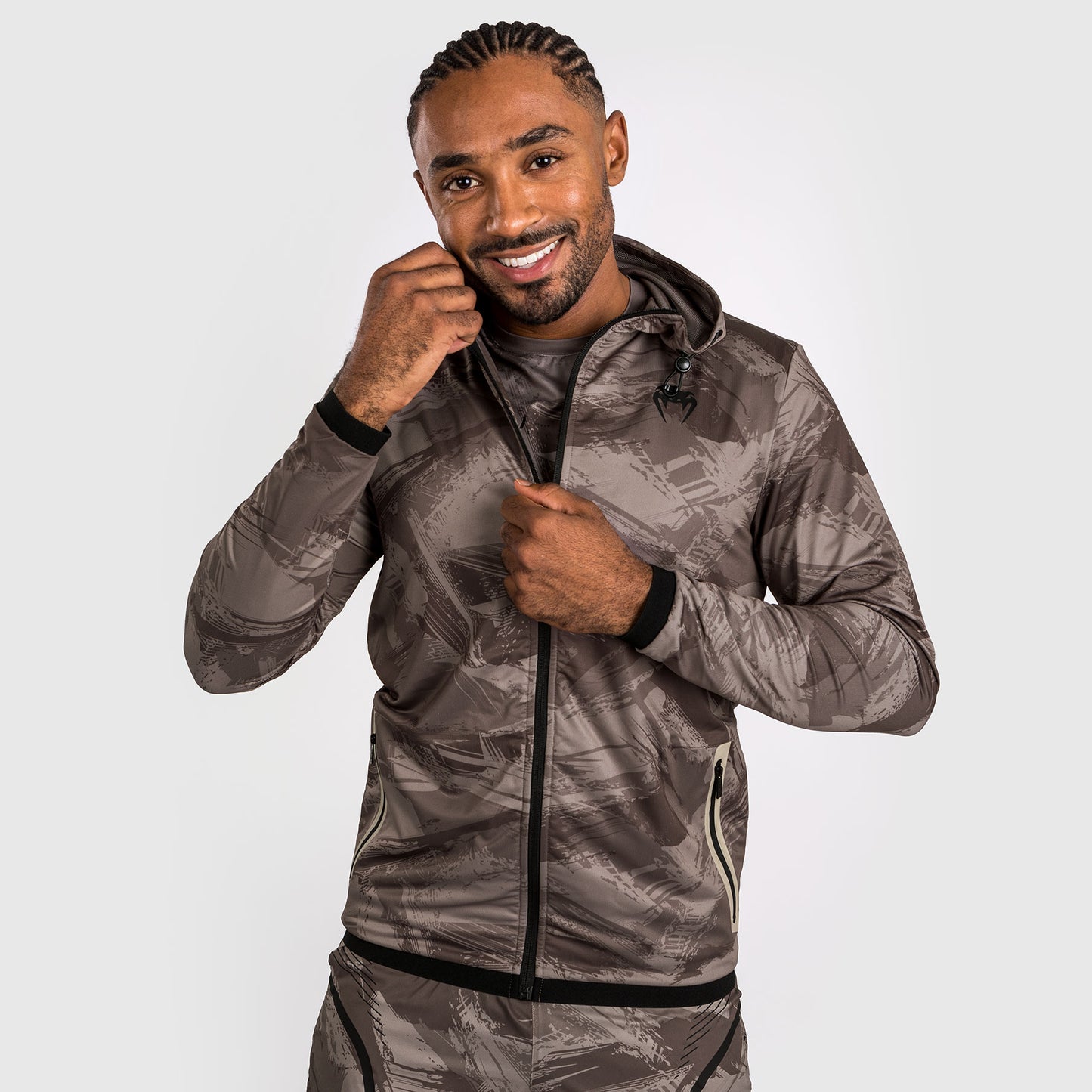 Venum Electron 3.0 Hoodie - Zand