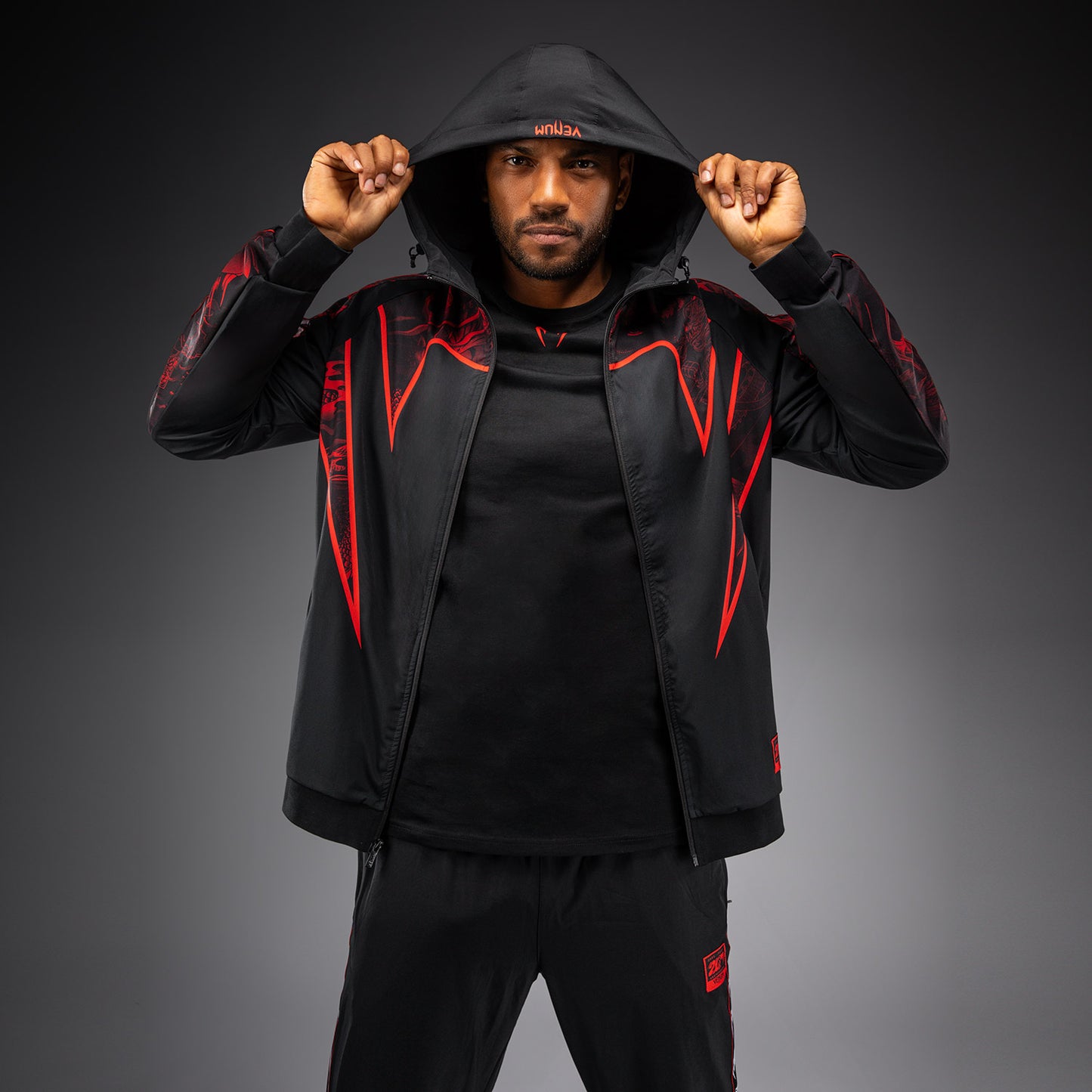 Venum 20th Anniversary Trainingsjas - Zwart/Rood