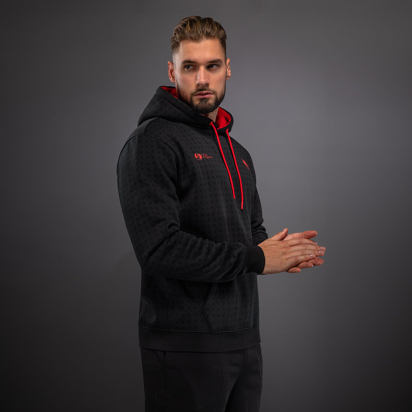 Venum x Roger Gracie Signature Hoodie - Zwart/Rood